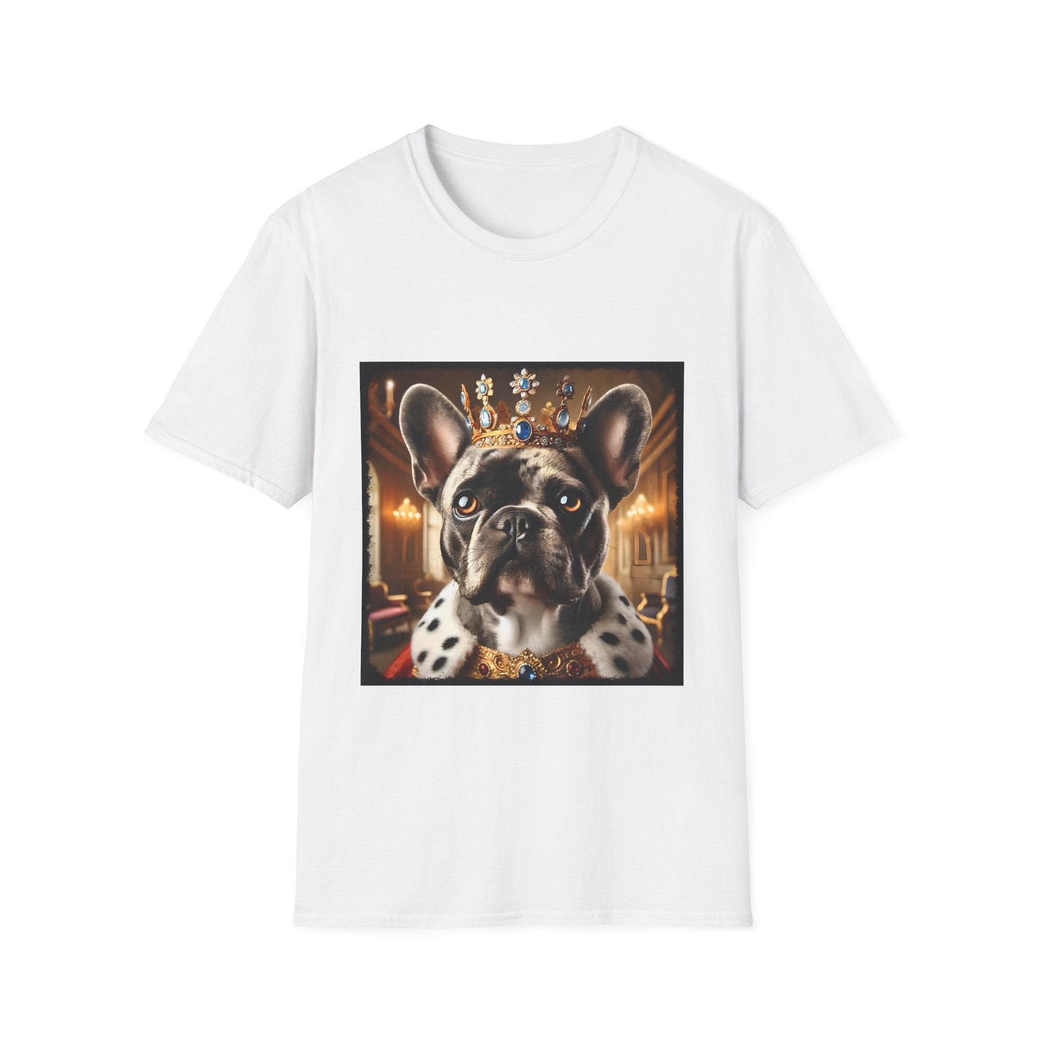 French Bulldog Crowned Prince | Unisex Dog T-Shirt