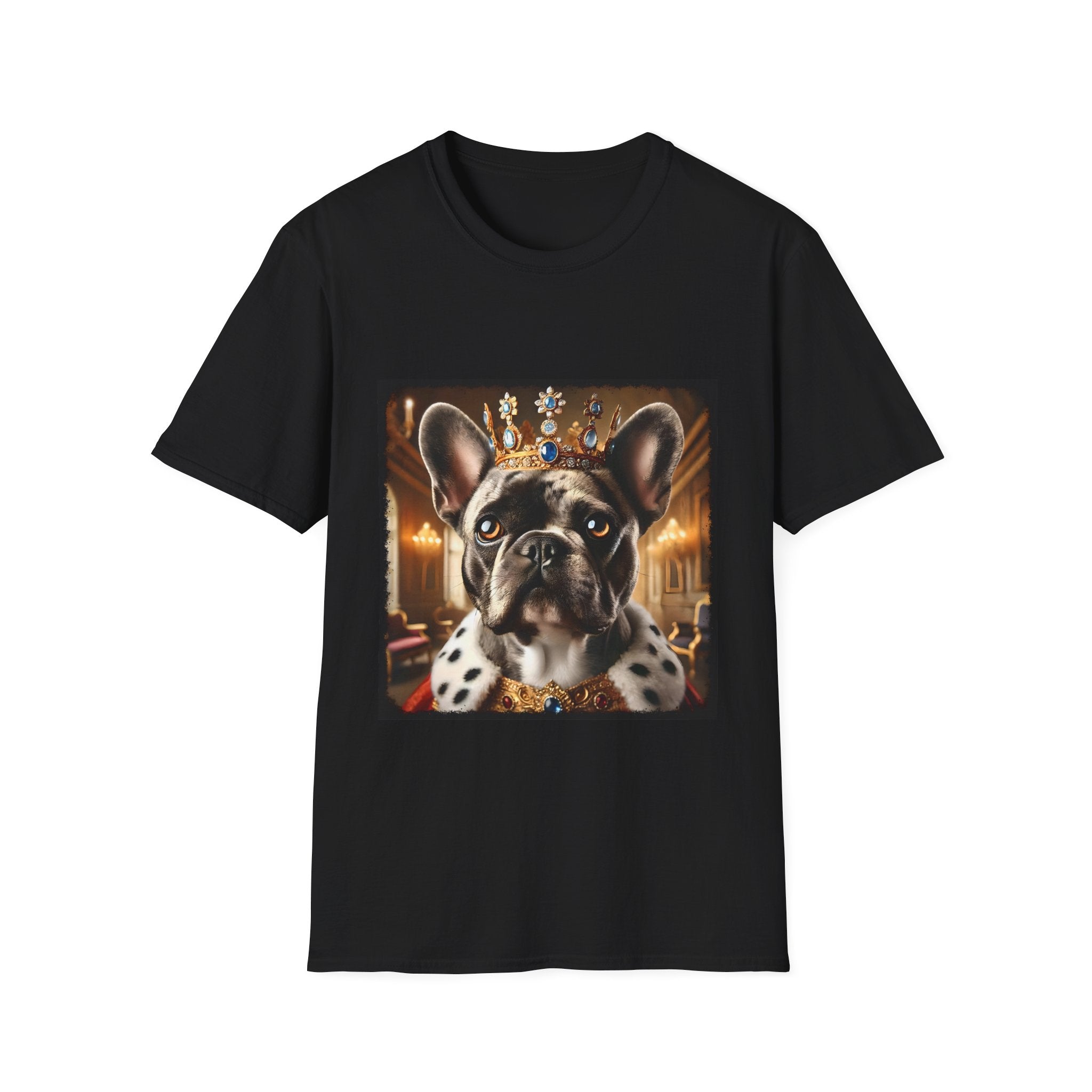 French Bulldog Crowned Prince | Unisex Dog T-Shirt