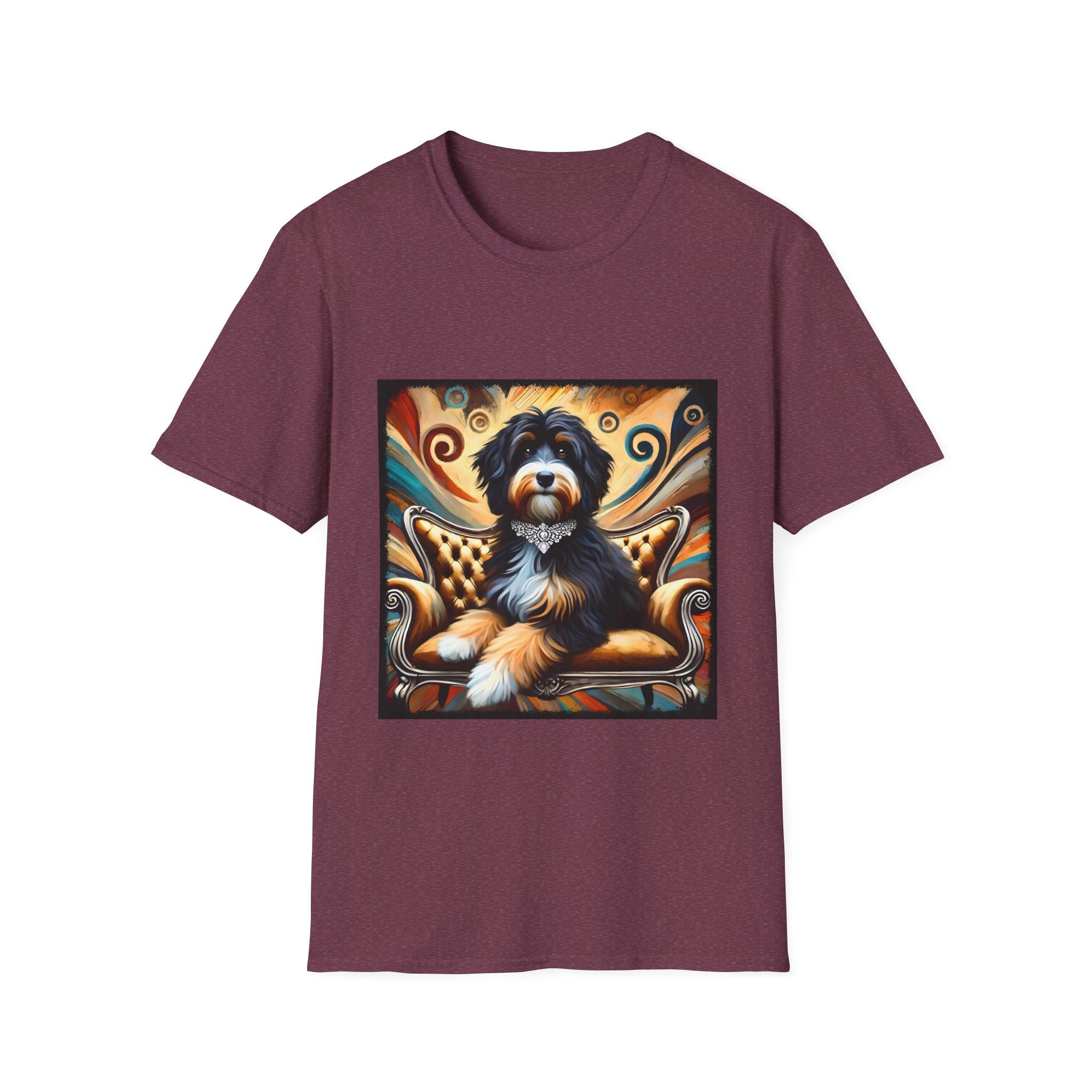Bernedoodle Diamond Swirl | Unisex Dog T-Shirt
