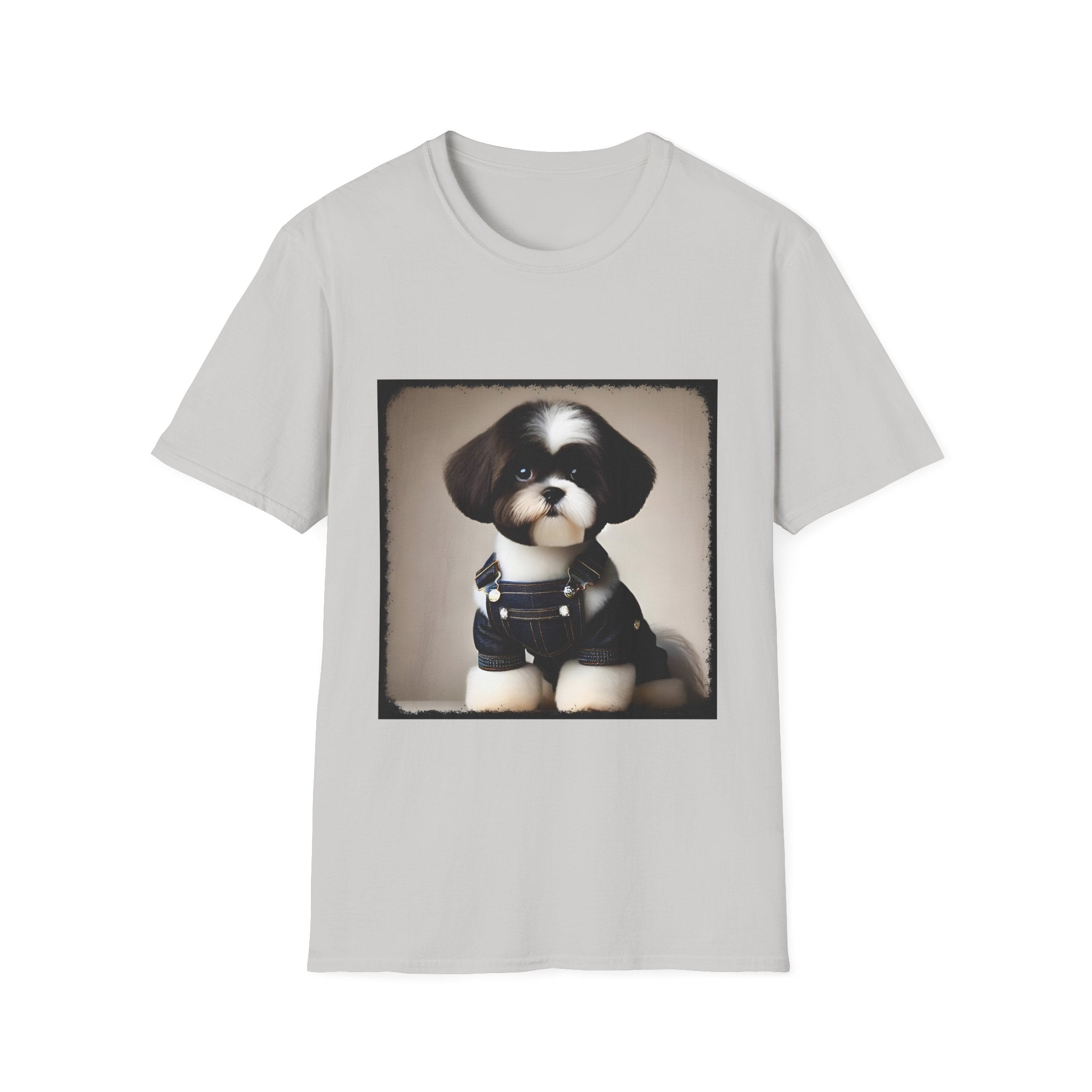 Shih Tzu Denim Darling | Unisex Dog T-Shirt
