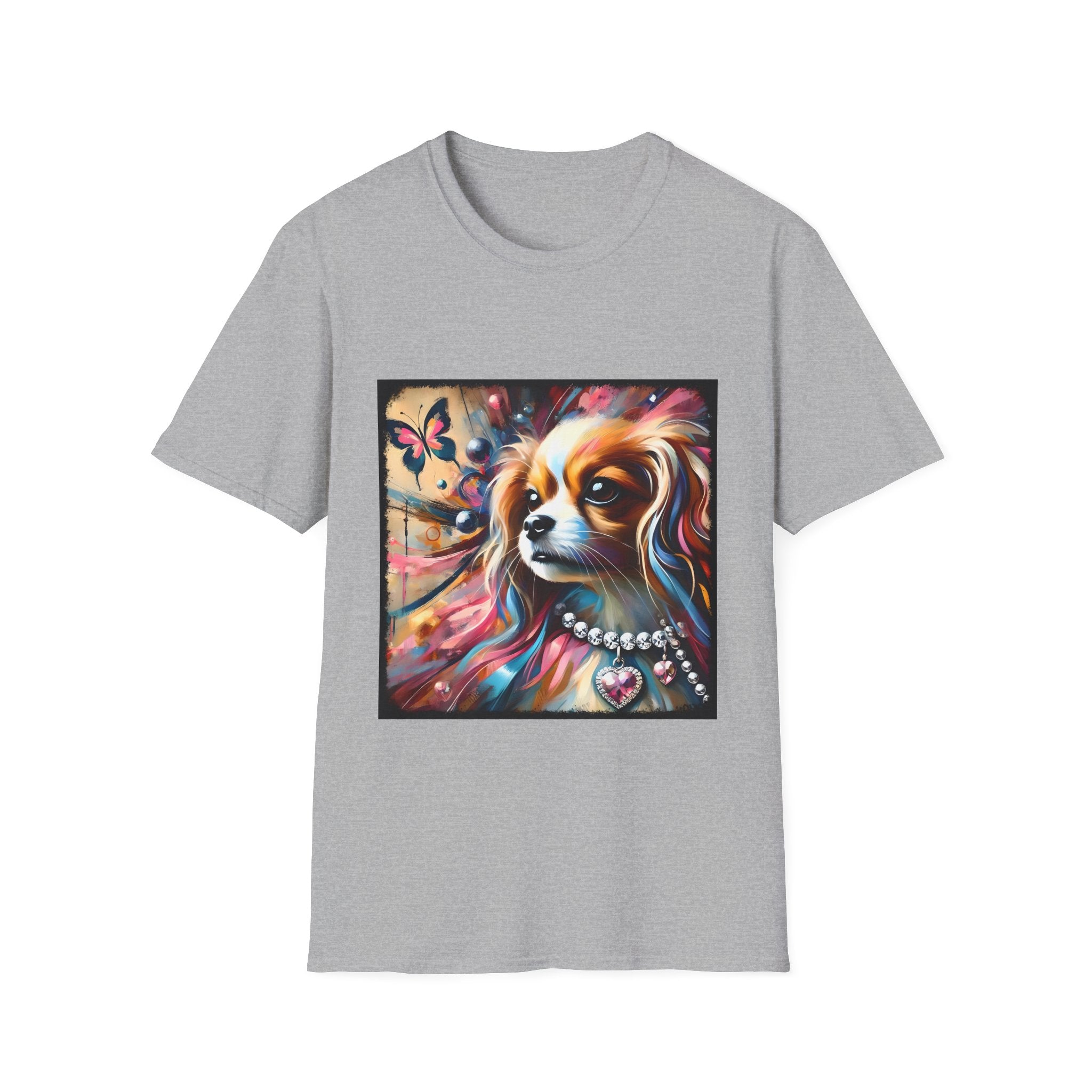 Cavalier King Charles Spaniel Pink Diamond Classic | Unisex Dog T-Shirt