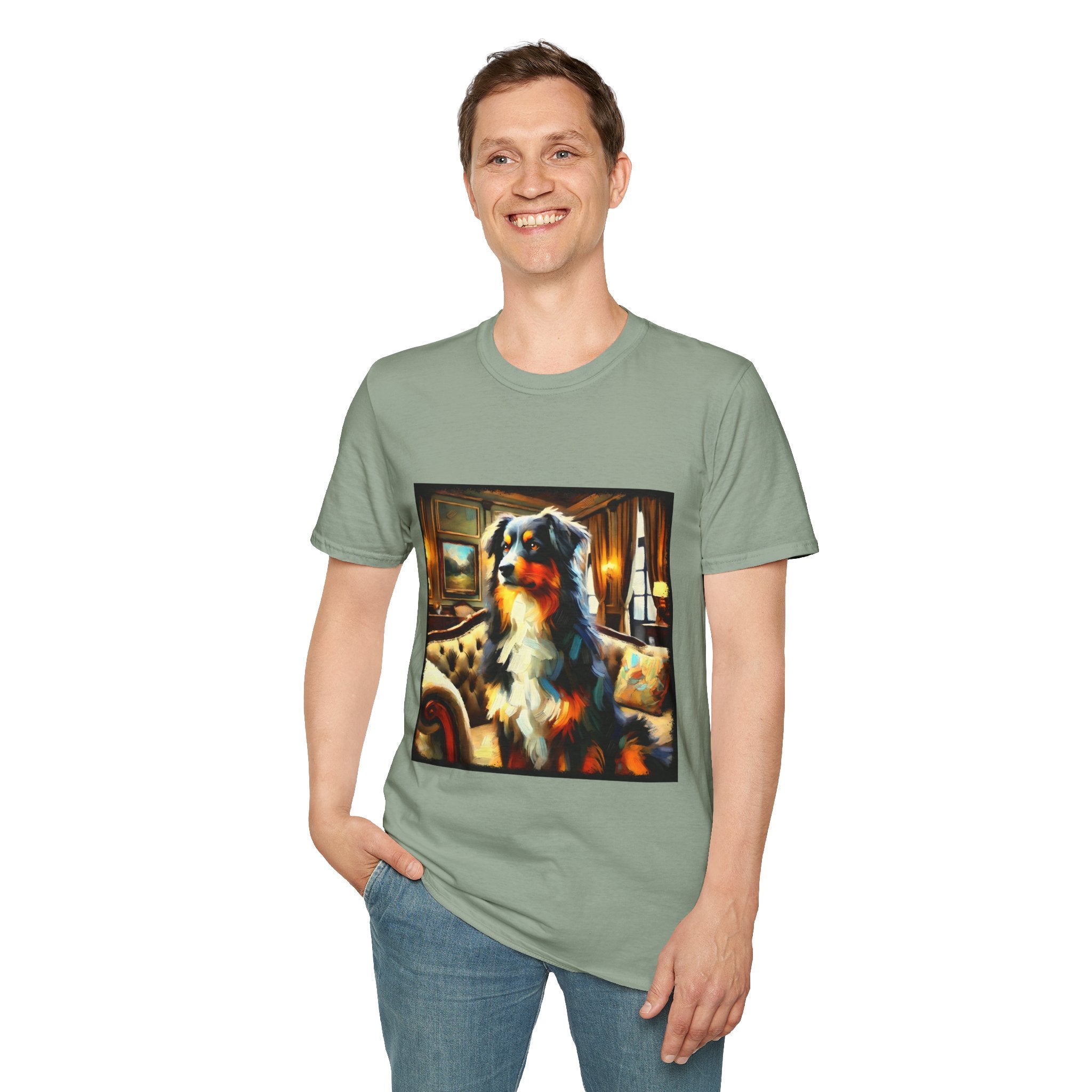 Australian Shepherd Elegant Classic | Unisex Dog T-Shirt