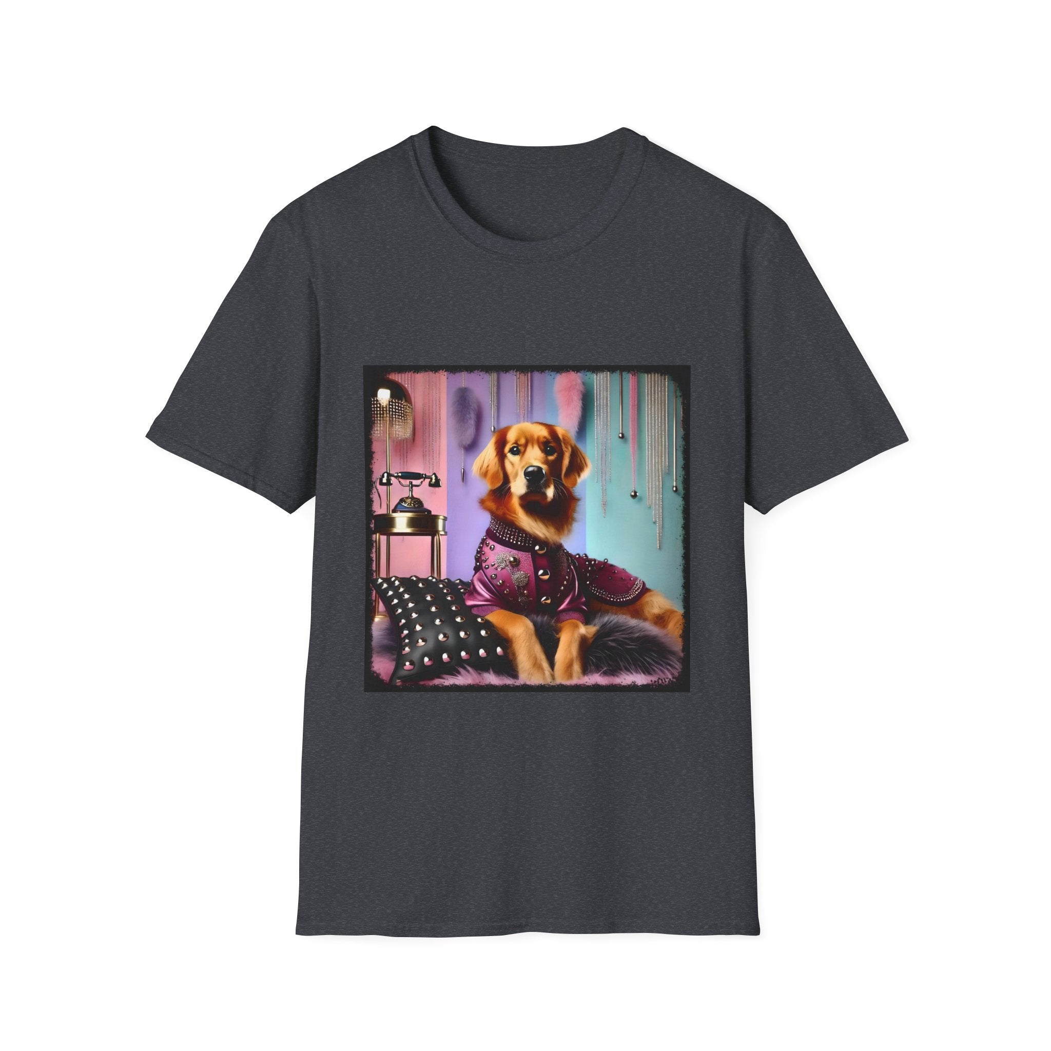 Golden Retriever GenX Icon | Unisex Dog T-Shirt