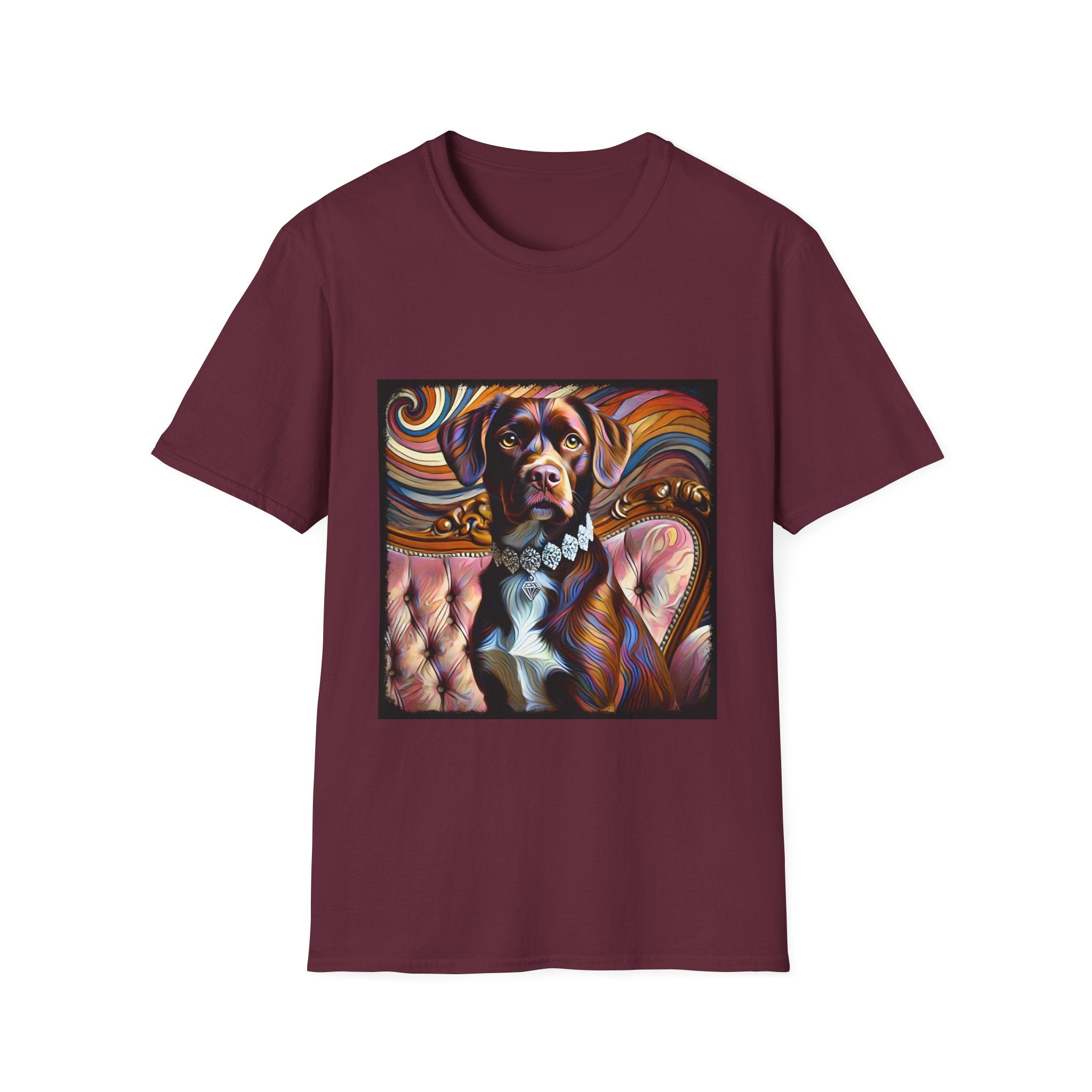 Labrador Retriever Vivid Swirl | Unisex Dog T-Shirt