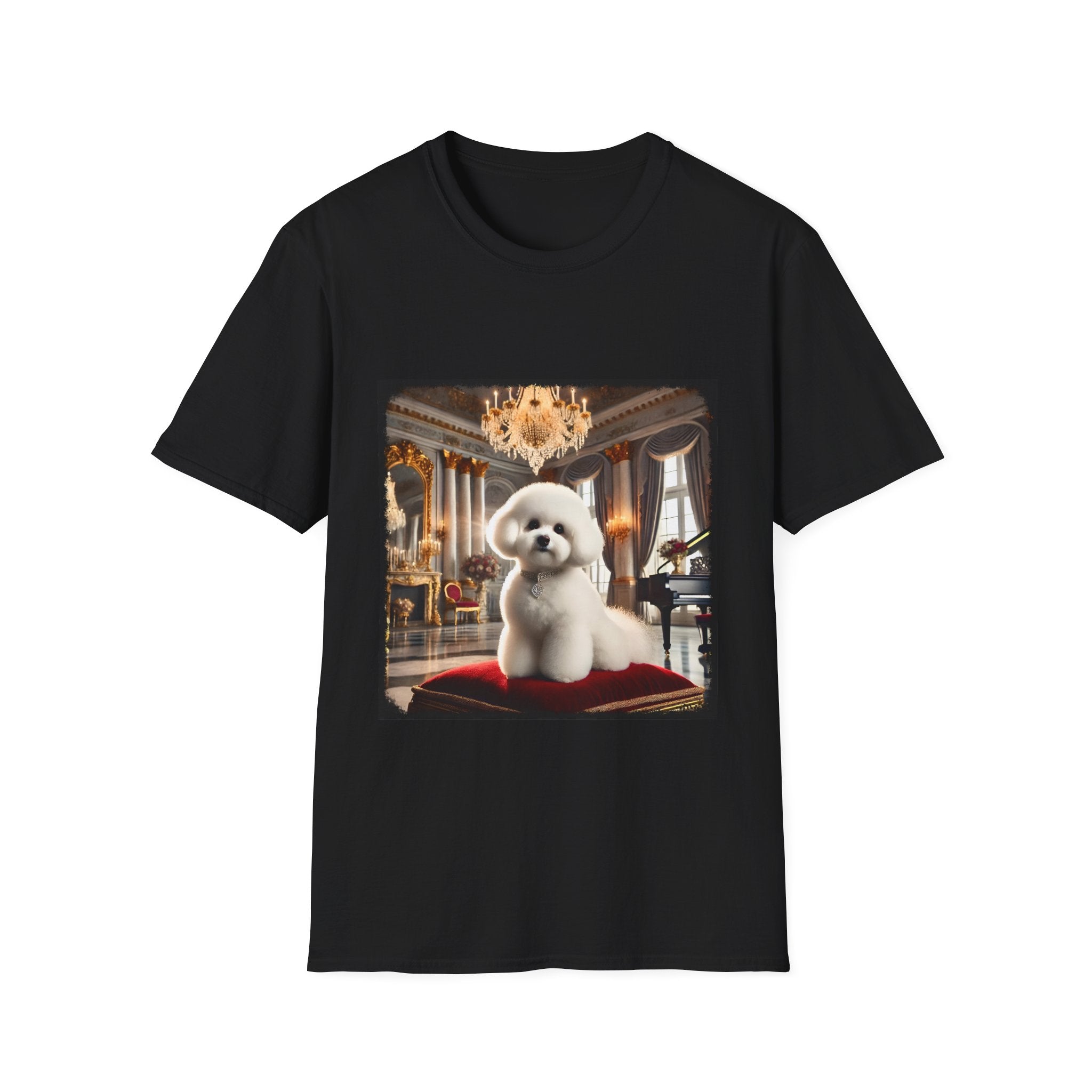 Bichon Frise Billionaire Bark | Unisex Dog T-Shirt