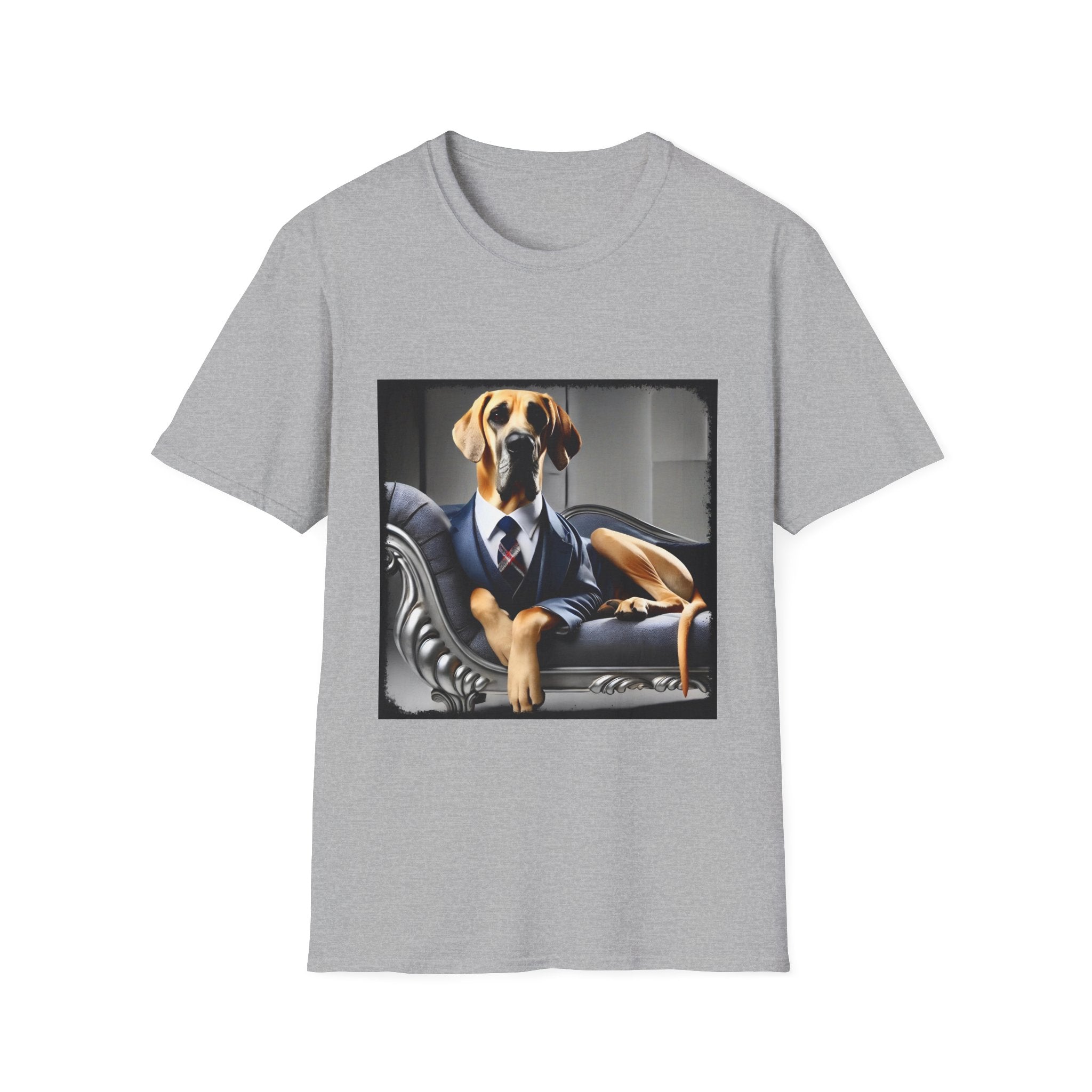 Great Dane Sharp Gent | Unisex Dog T-Shirt