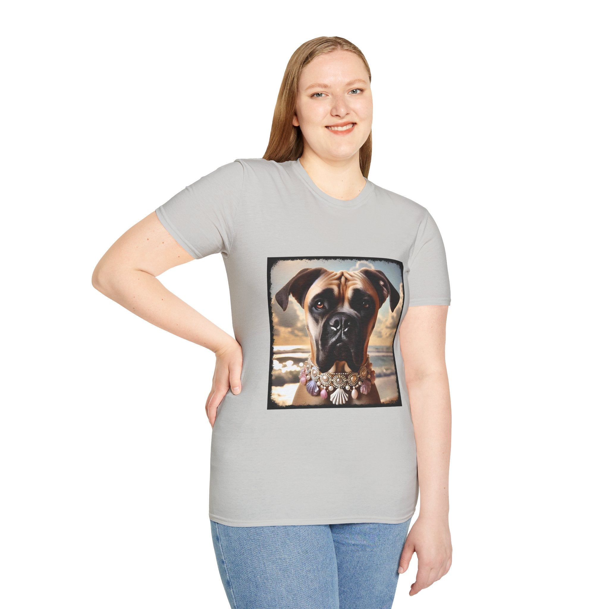Cane Corso Seashell Siren | Unisex Dog T-Shirt
