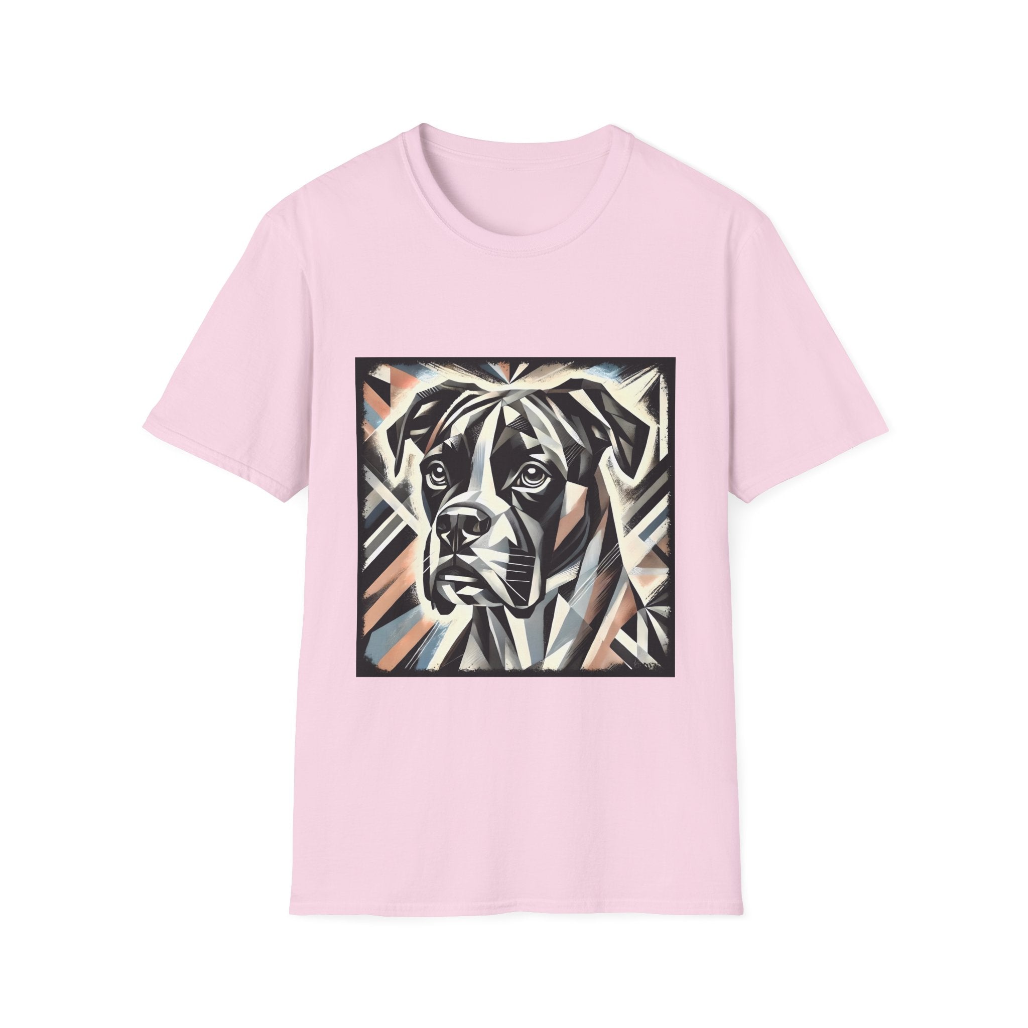 Boxer Bold Geometric | Unisex Dog T-Shirt