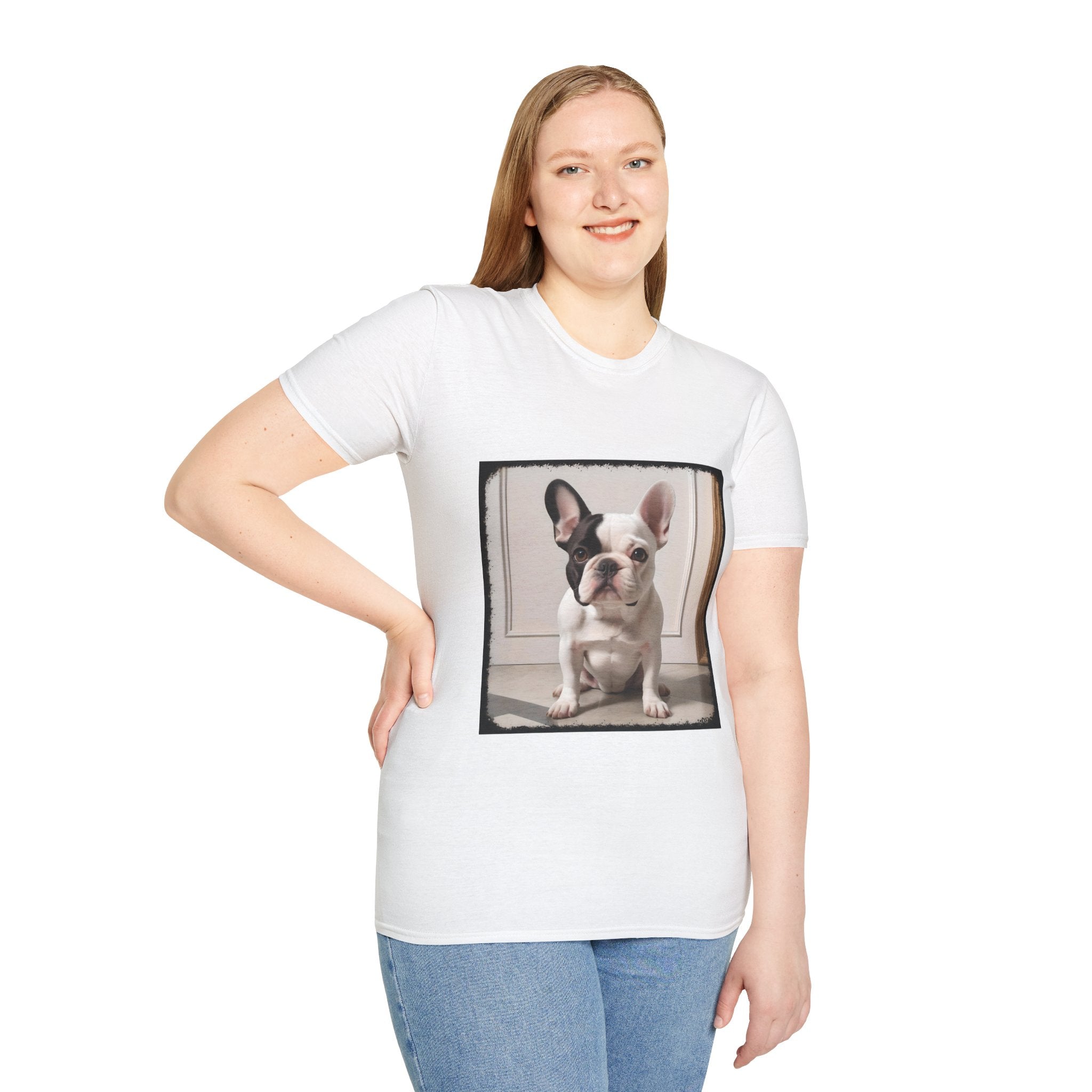 French Bulldog Precious Portrait | Unisex Dog T-Shirt