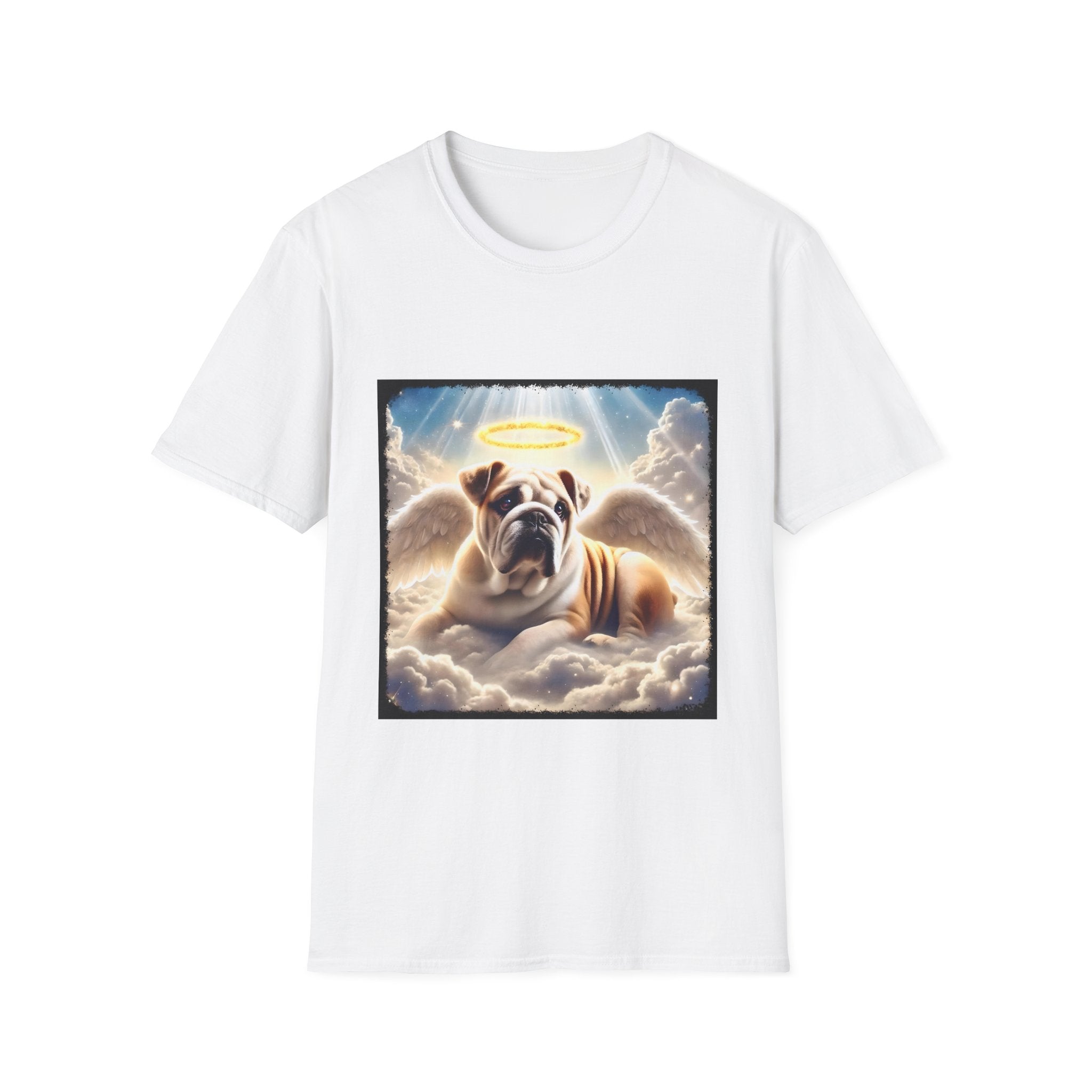 Bulldog Heavenly Angel | Unisex Dog T-Shirt