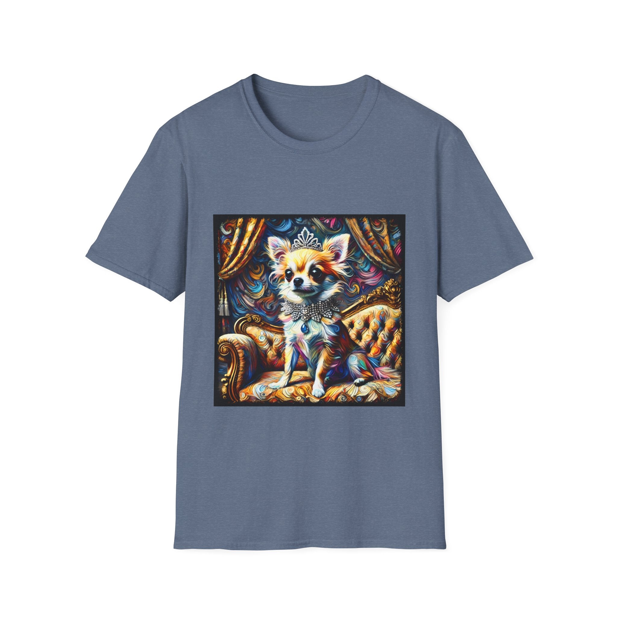 Chihuahua Diamond Diva Swirl | Unisex Dog T-Shirt