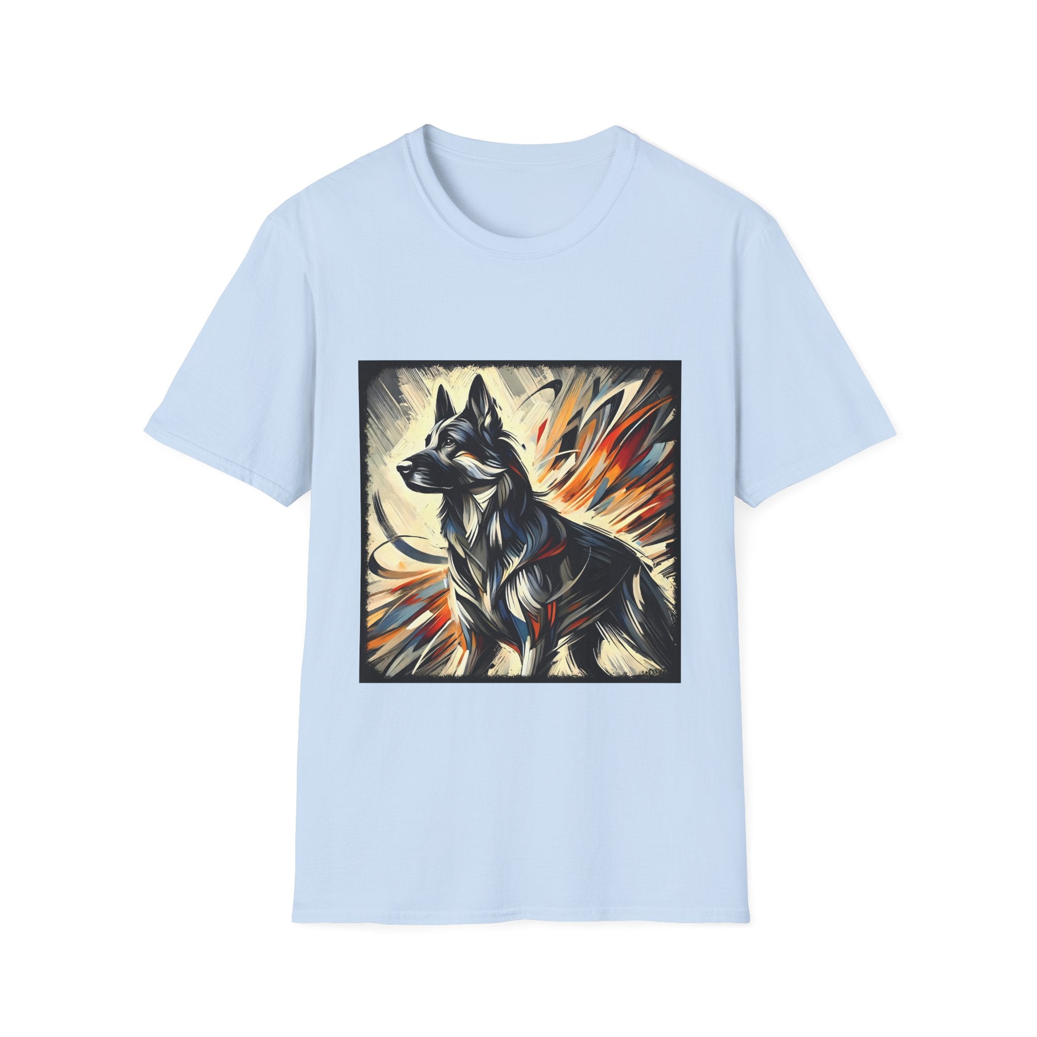 German Shepherd Fire Classic | Unisex Dog T-Shirt