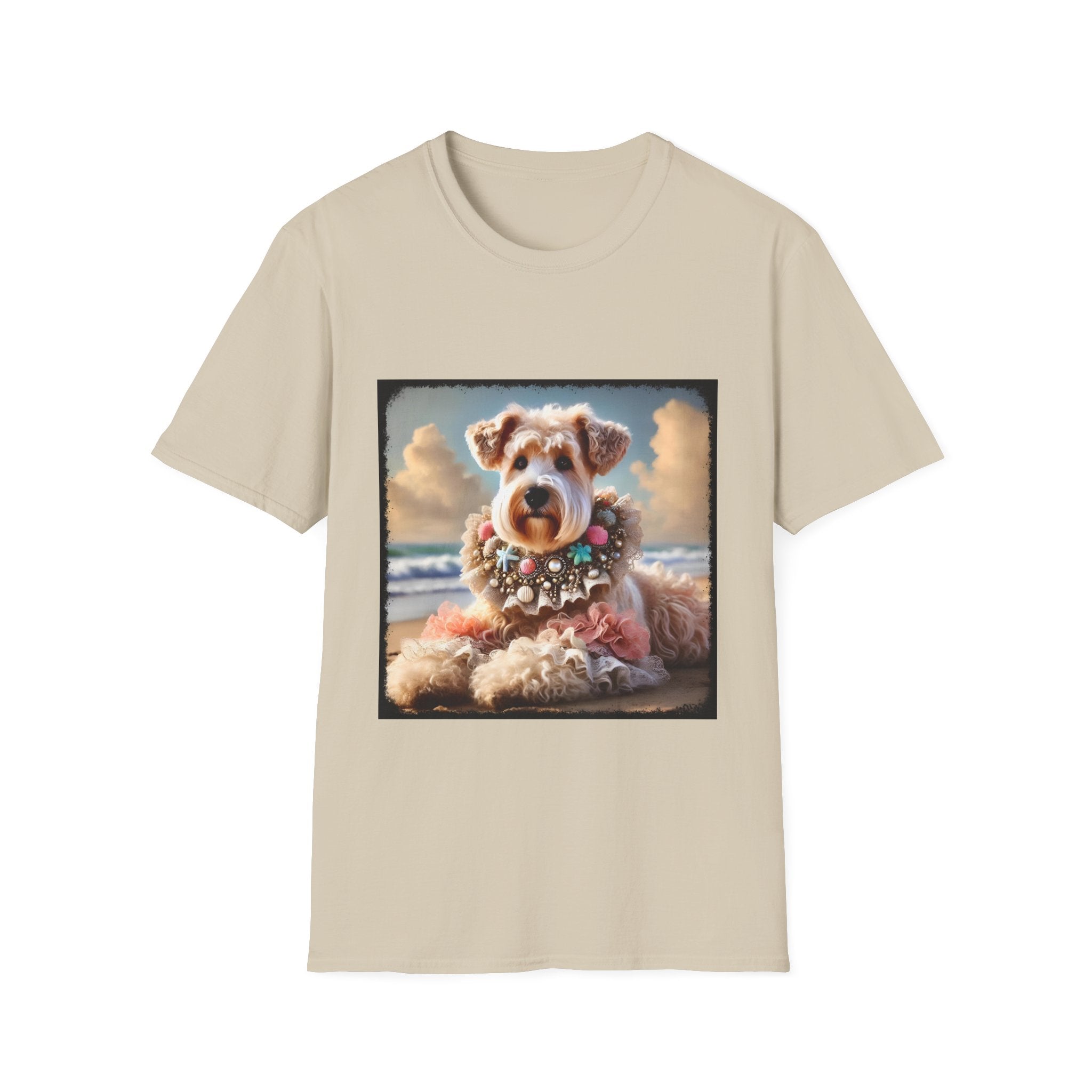 Wheaten Terrier Beach Babe | Unisex Dog T-Shirt