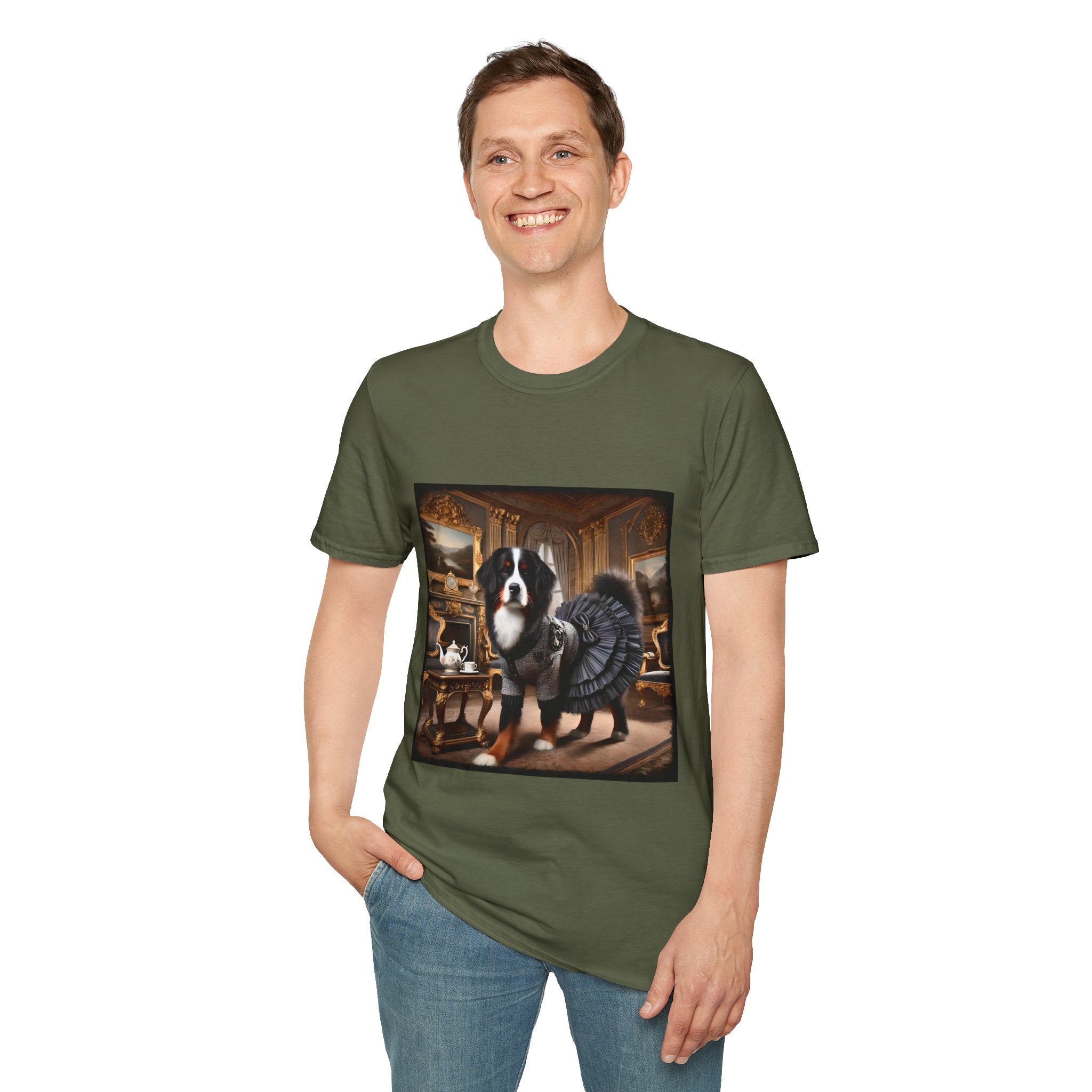 Bernese Mountain Dog Prep Princess | Unisex Dog T-Shirt