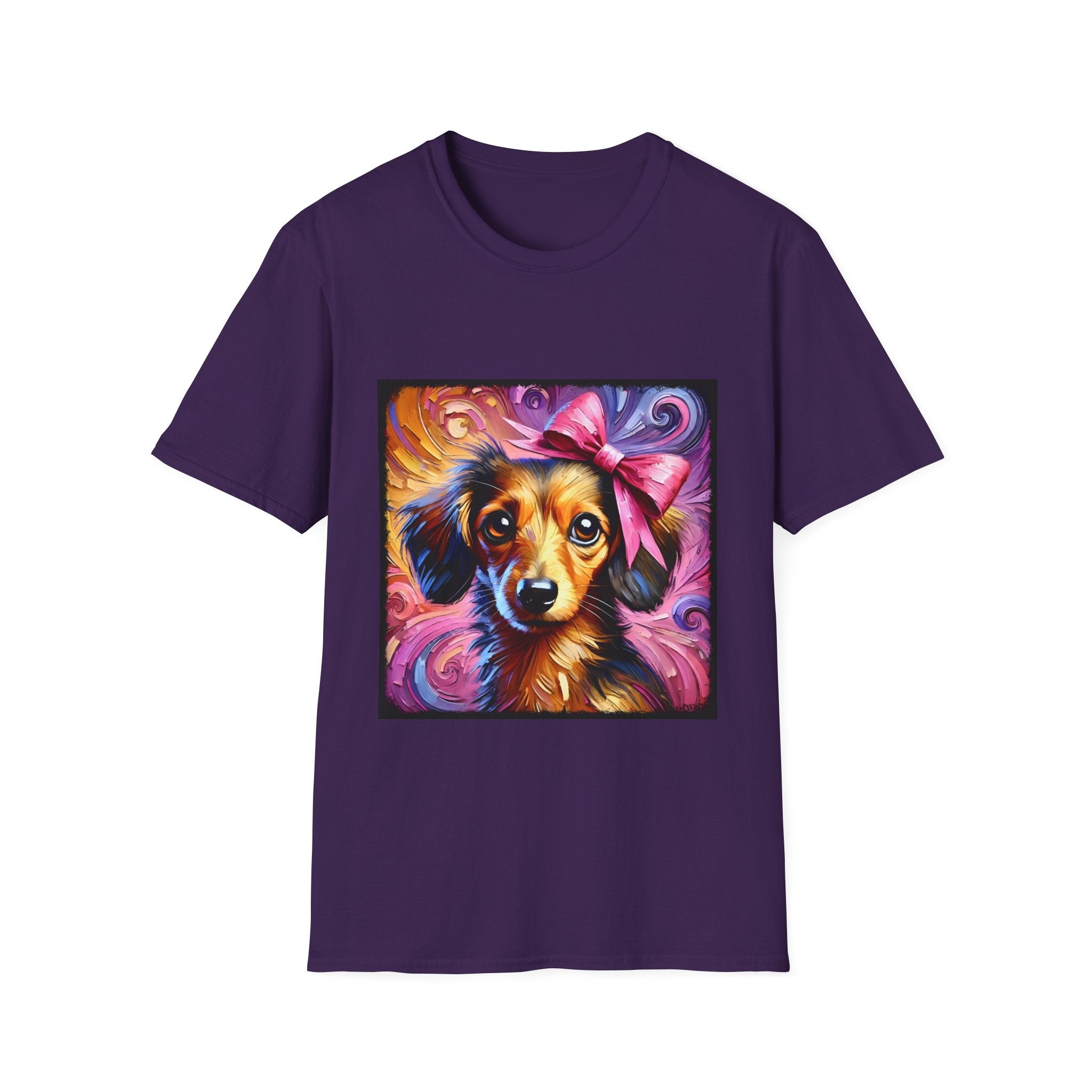 Dachshund Beautiful Swirl | Unisex Dog T-Shirt