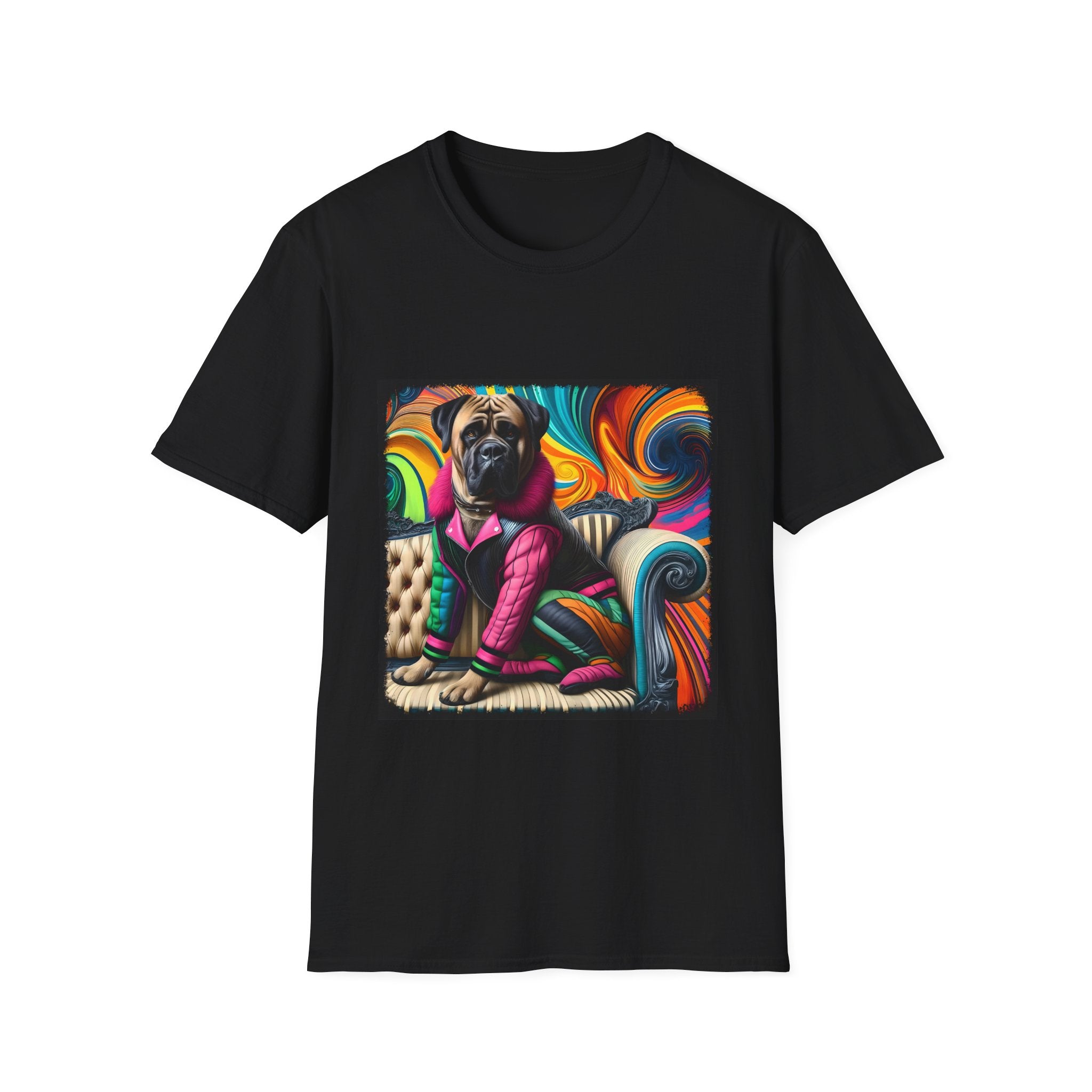 Bullmastiff Bold Rocker | Unisex Dog T-Shirt