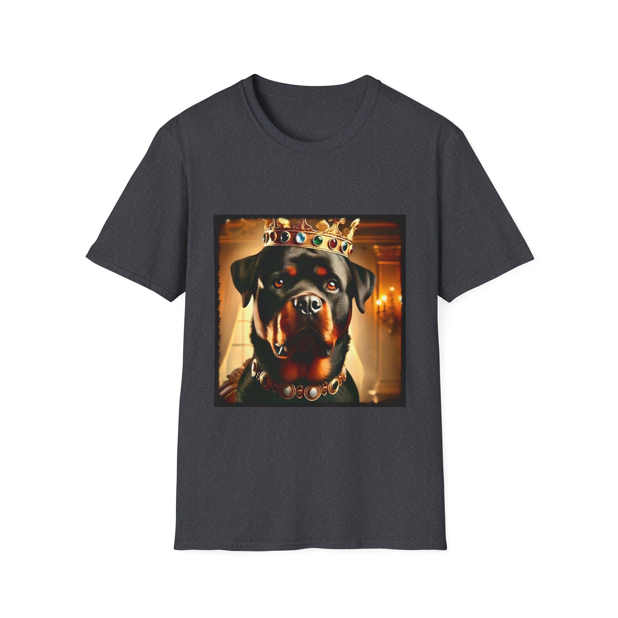 Rottweiler Mighty Monarch | Unisex Dog T-Shirt