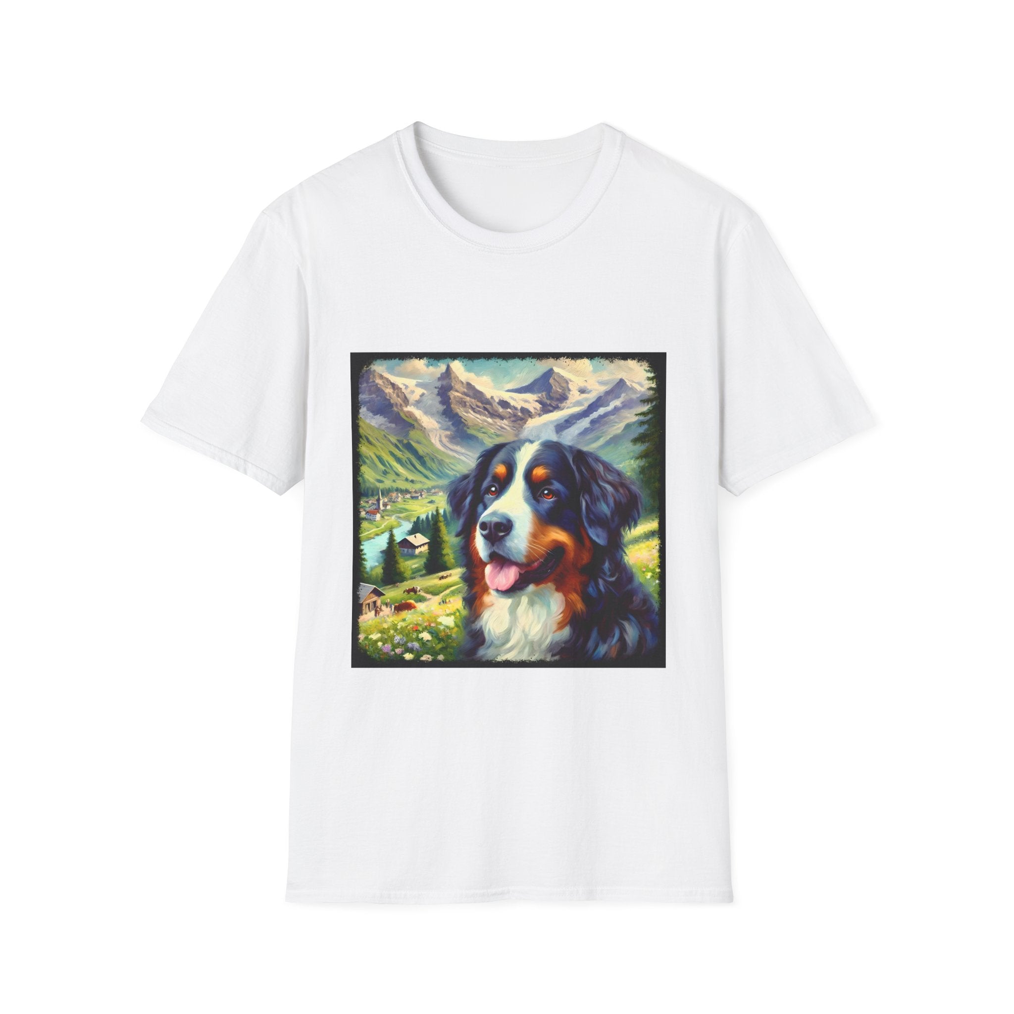 Bernese Mountain Dog Swiss Classic | Unisex Dog T-Shirt