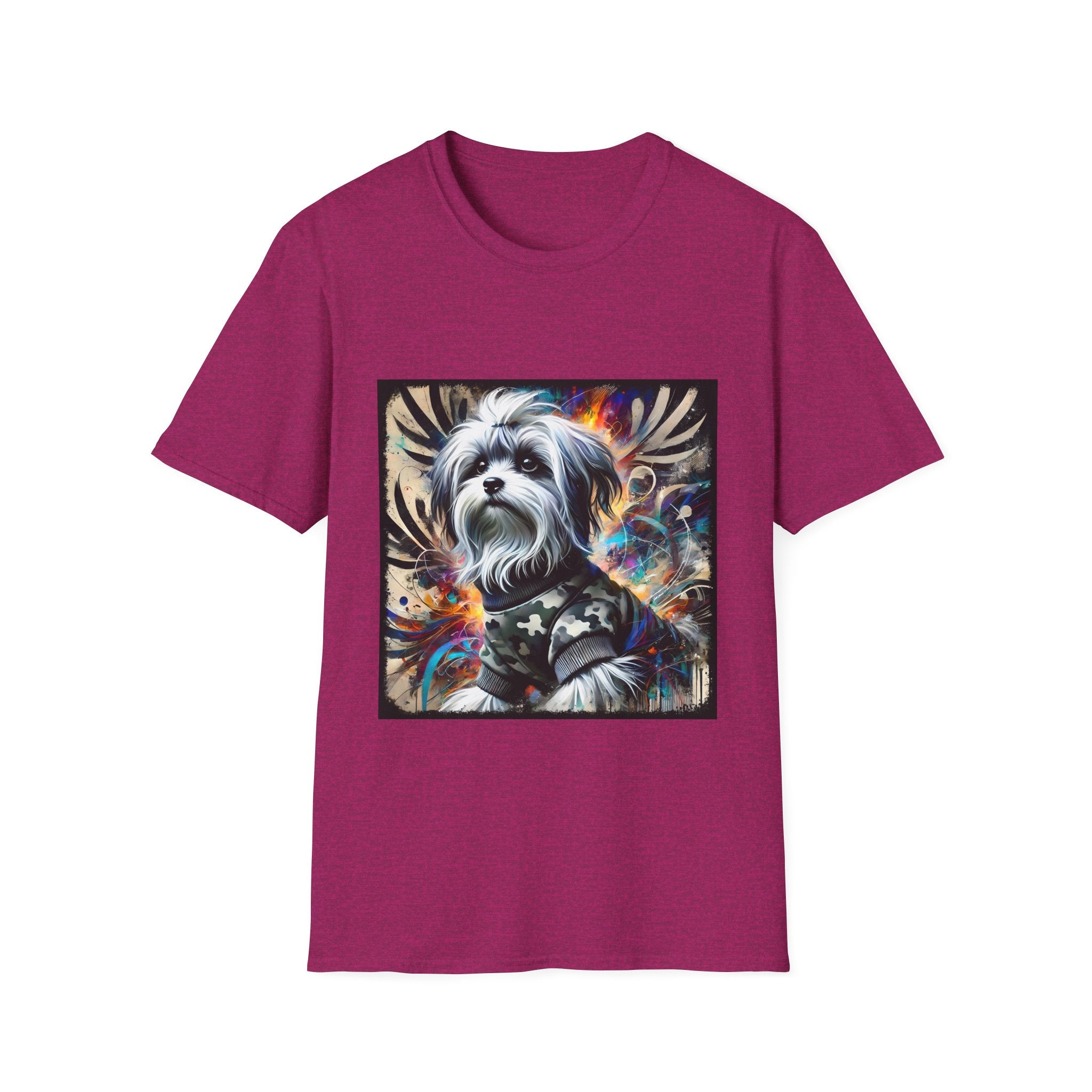 Maltese Bold Armor Classic | Unisex Dog T-Shirt