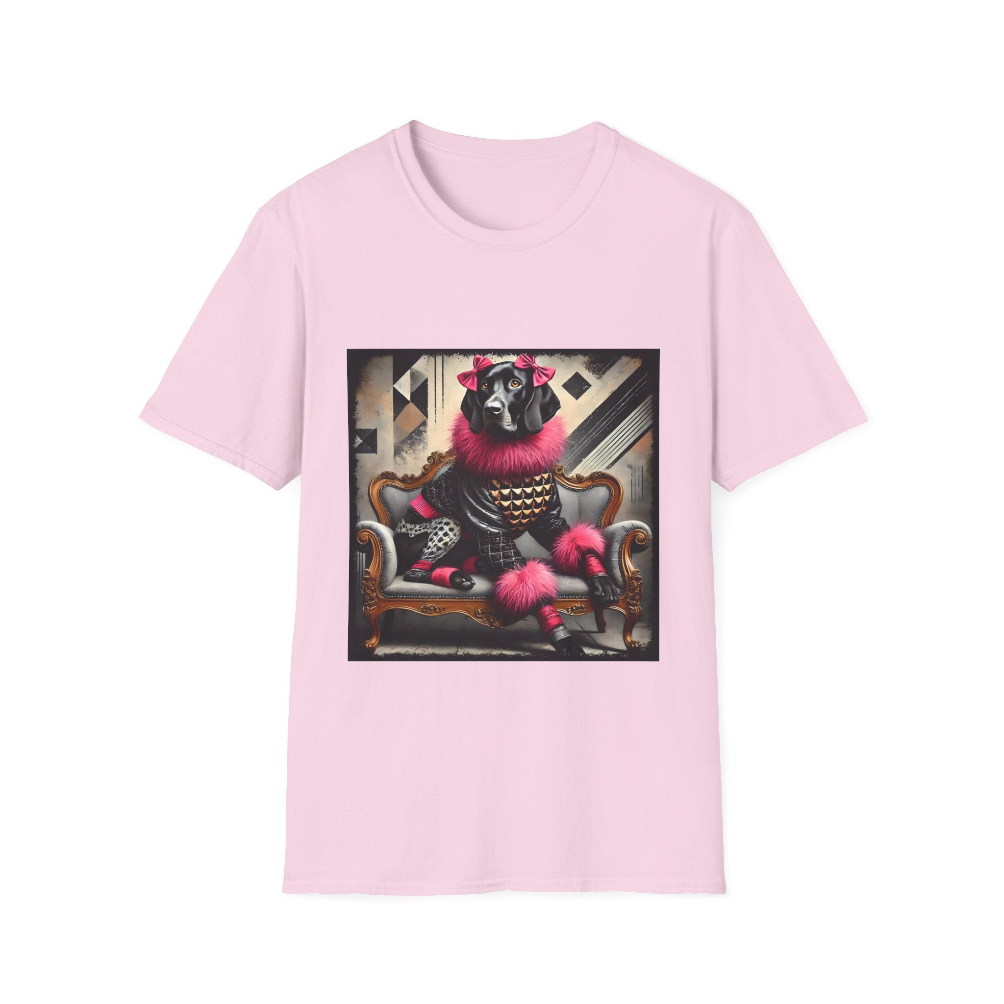 German Shorthaired Pointer Chic Rocker | Unisex Dog T-Shirt