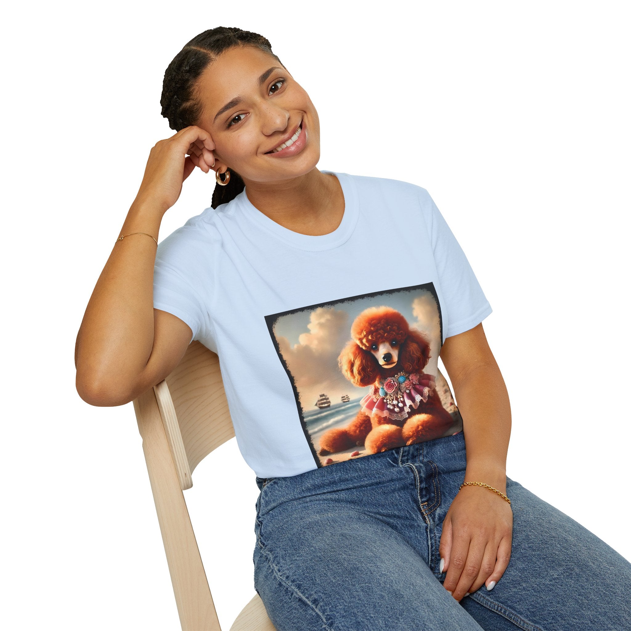 Poodle Beach Boss | Unisex Dog T-Shirt