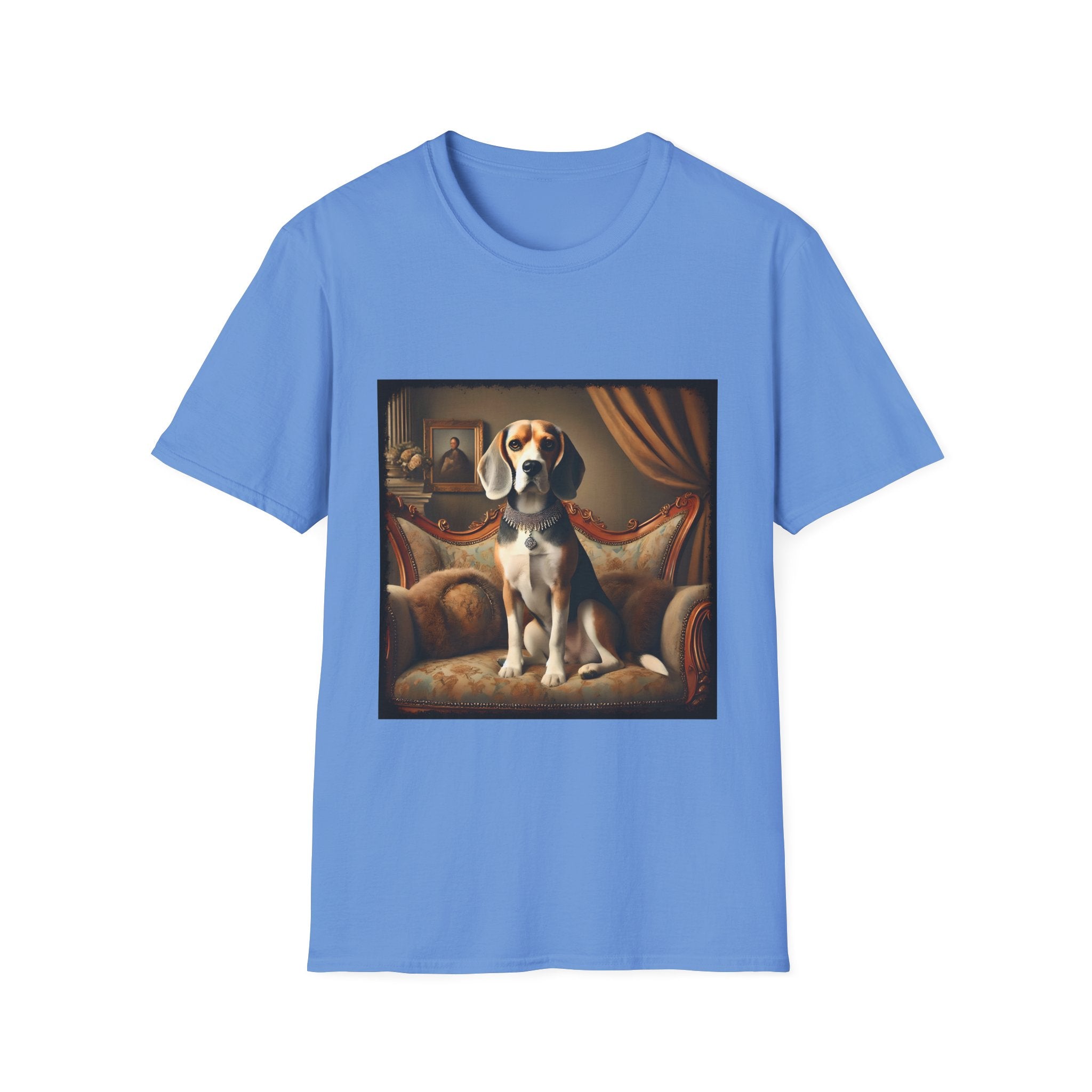 Beagle Princess Blue | Unisex Dog T-Shirt