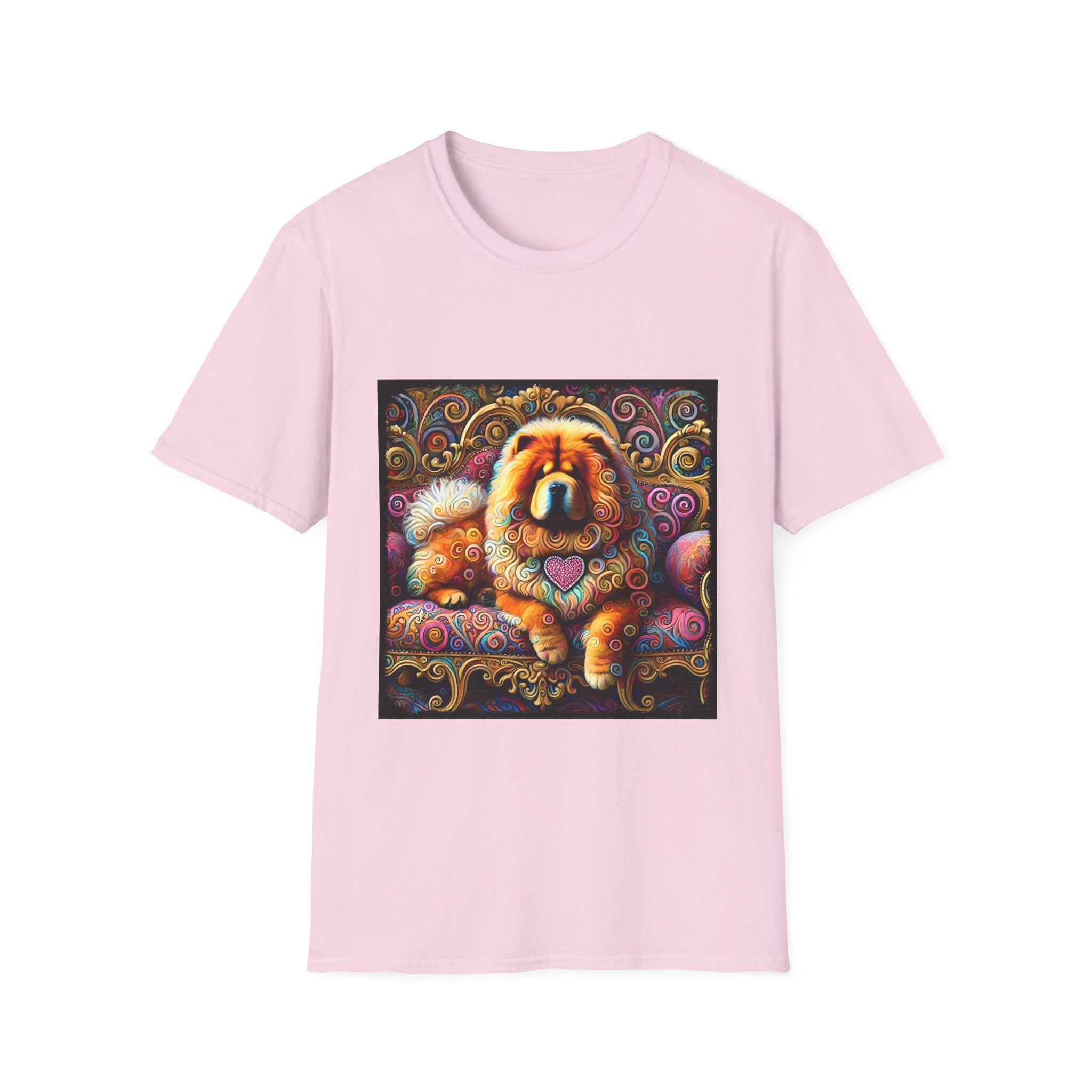 Chow Chow Love Swirl | Unisex Dog T-Shirt
