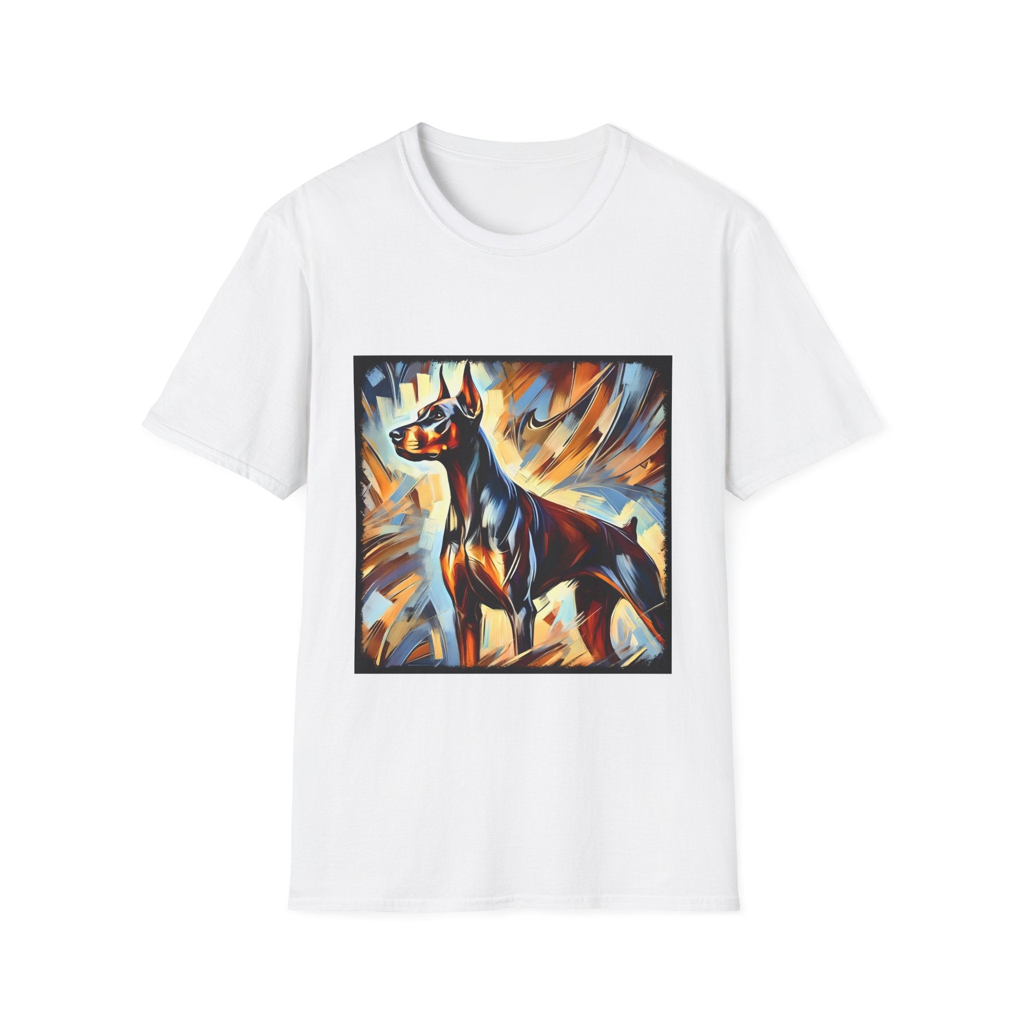 Doberman Pinscher Fire Classic | Unisex Dog T-Shirt