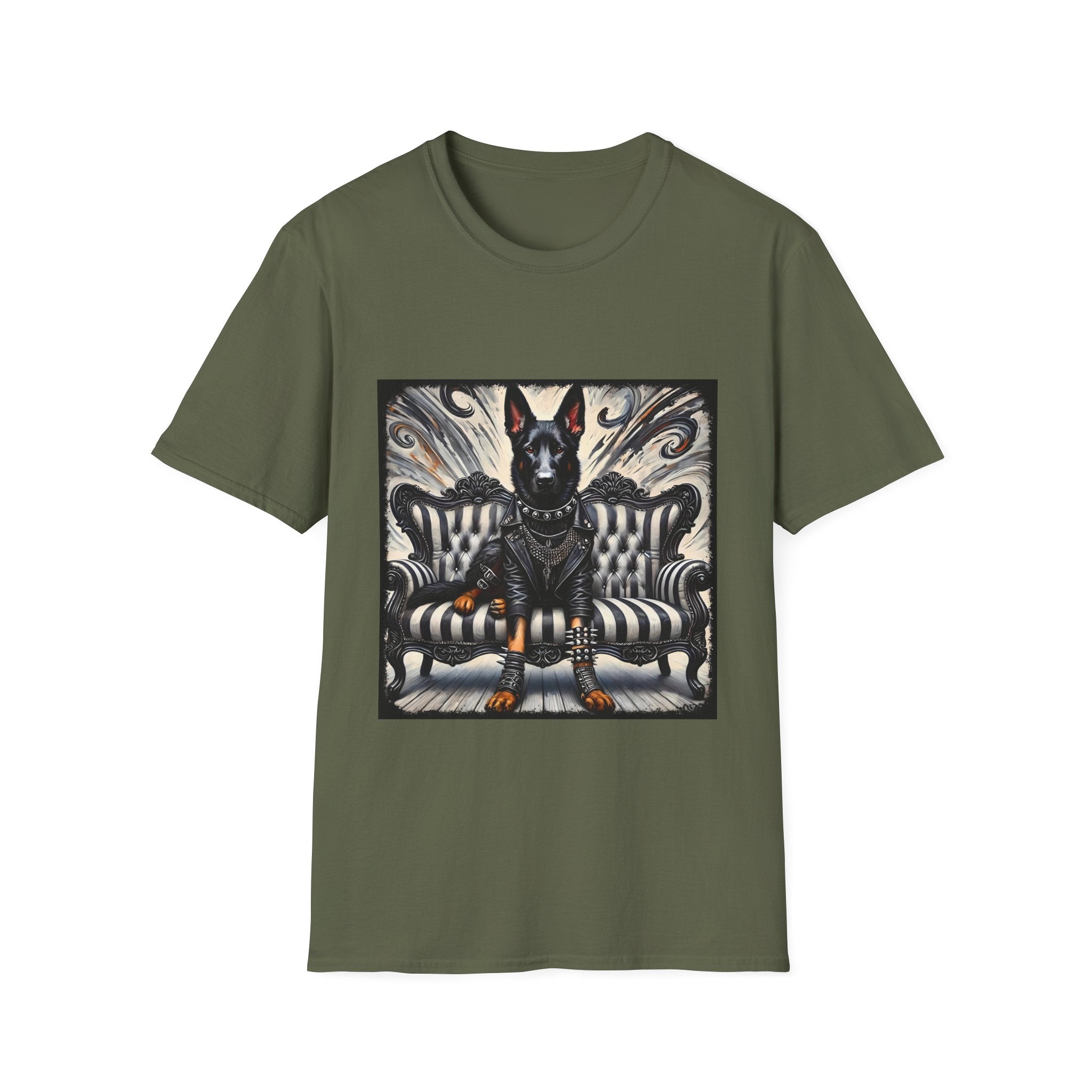 German Shepherd Bold Rebel | Unisex Dog T-Shirt