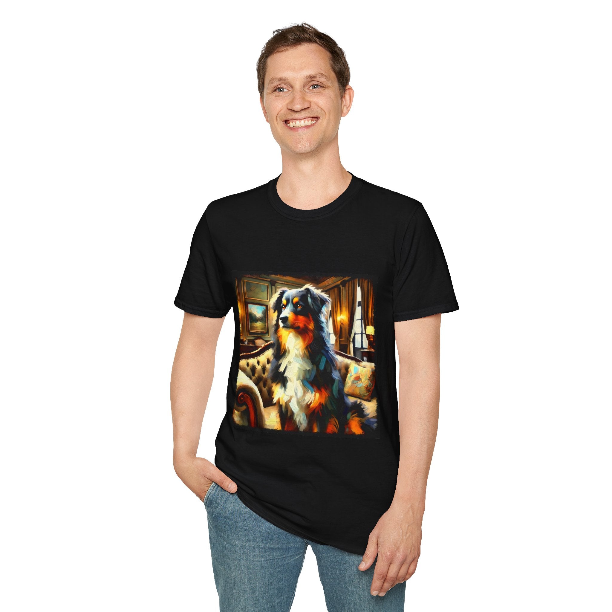 Australian Shepherd Elegant Classic | Unisex Dog T-Shirt