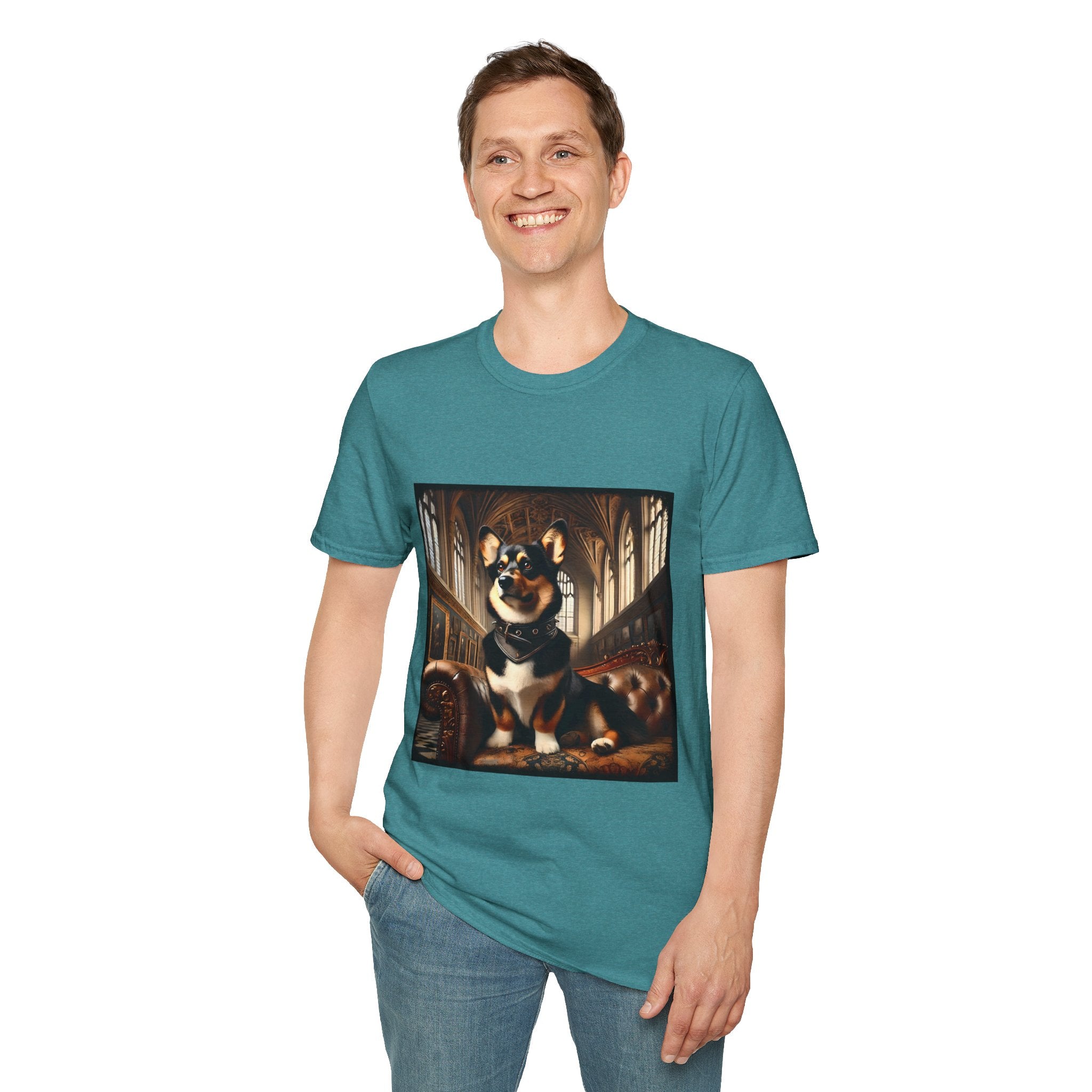 Pembroke Welsh Corgi Poised Prince | Unisex Dog T-Shirt