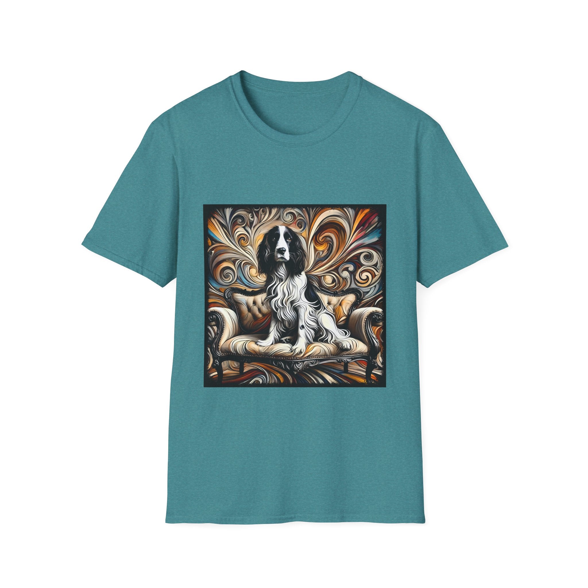 English Springer Spaniel Warm Swirl | Unisex Dog T-Shirt