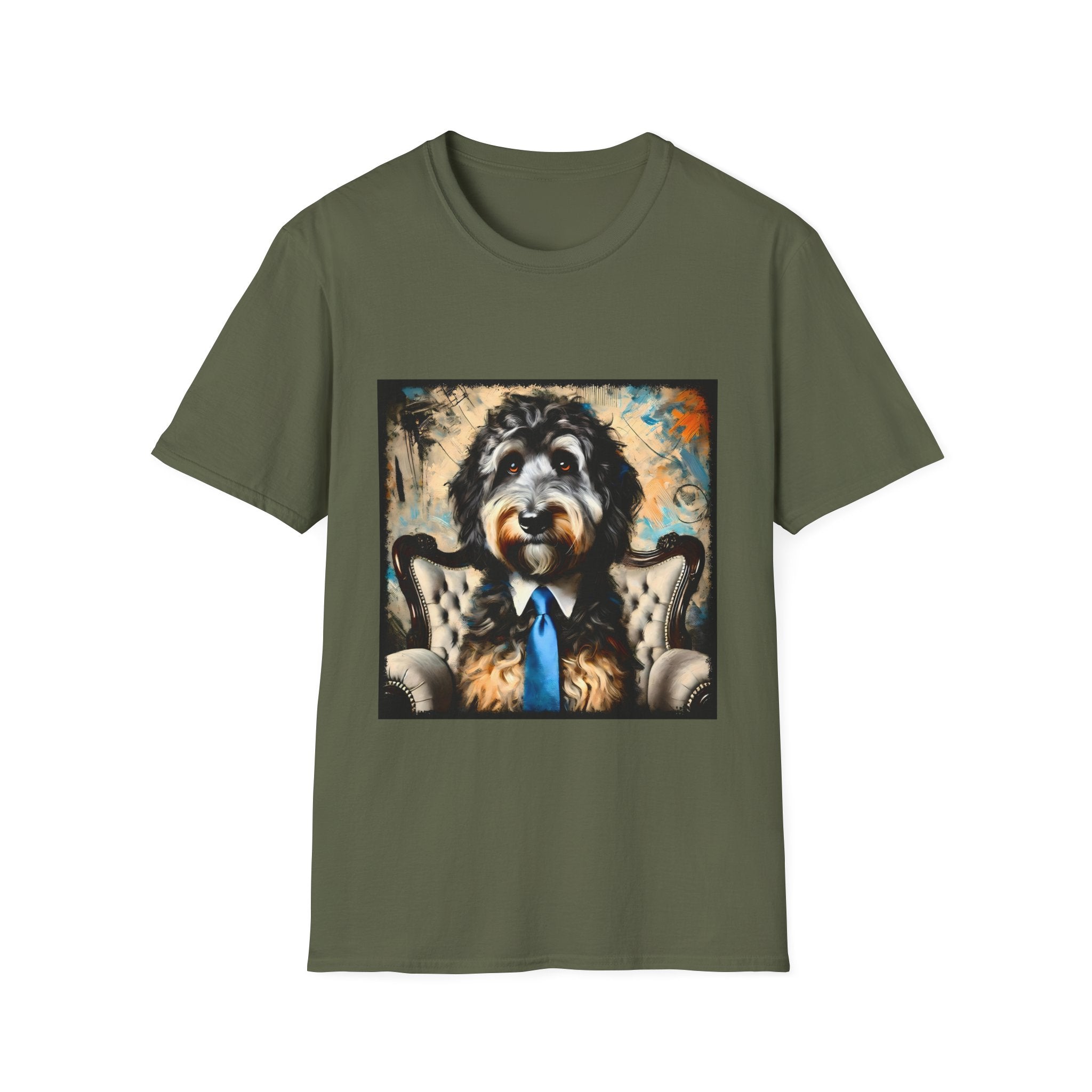 Aussiedoodle Handsome Gent | Unisex Dog T-Shirt