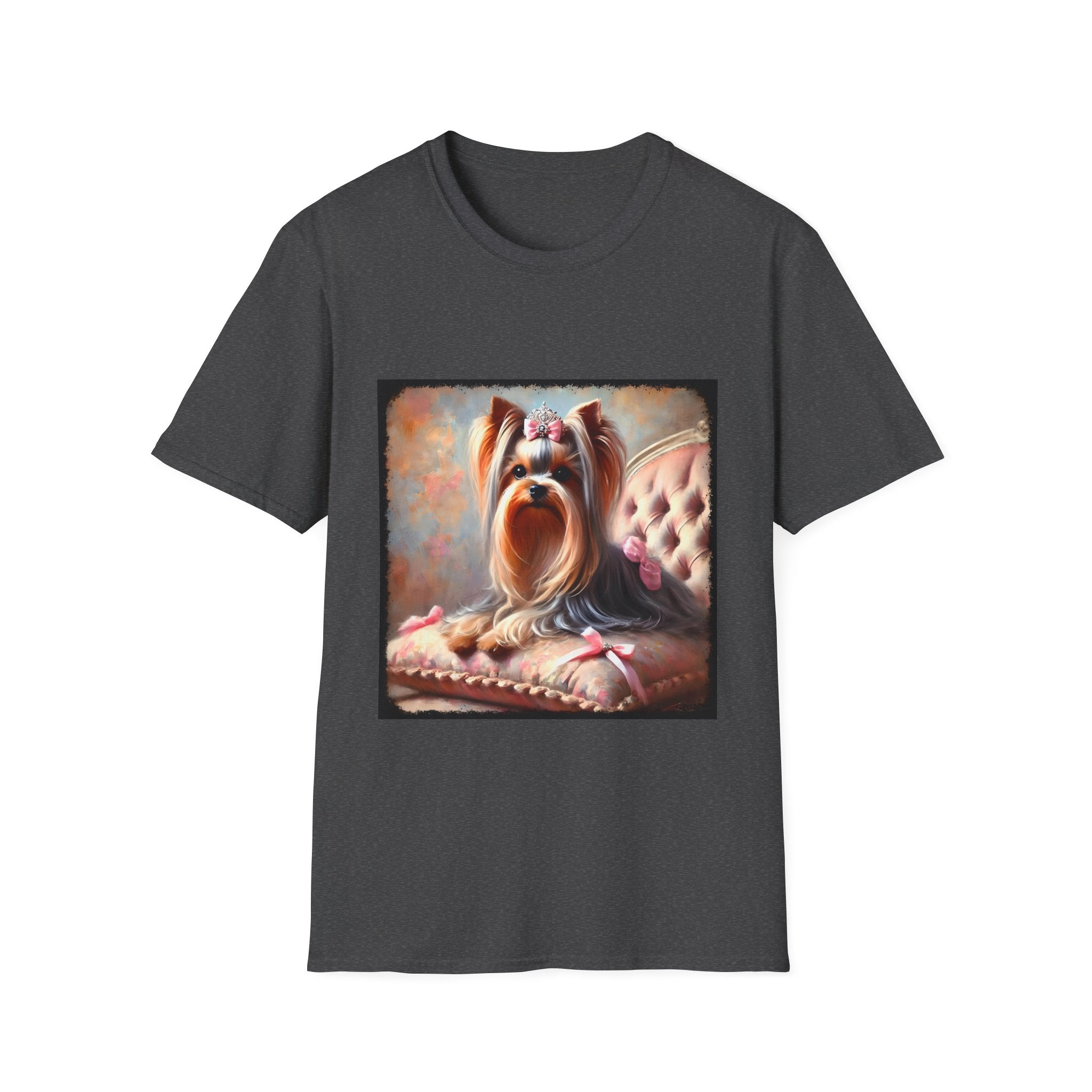 Yorkshire Terrier Bows and Diamonds Classic | Unisex Dog T-Shirt