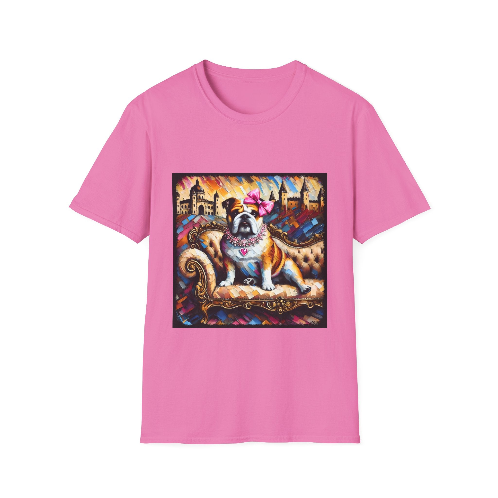 Bulldog Diamond Princess Classic | Unisex Dog T-Shirt