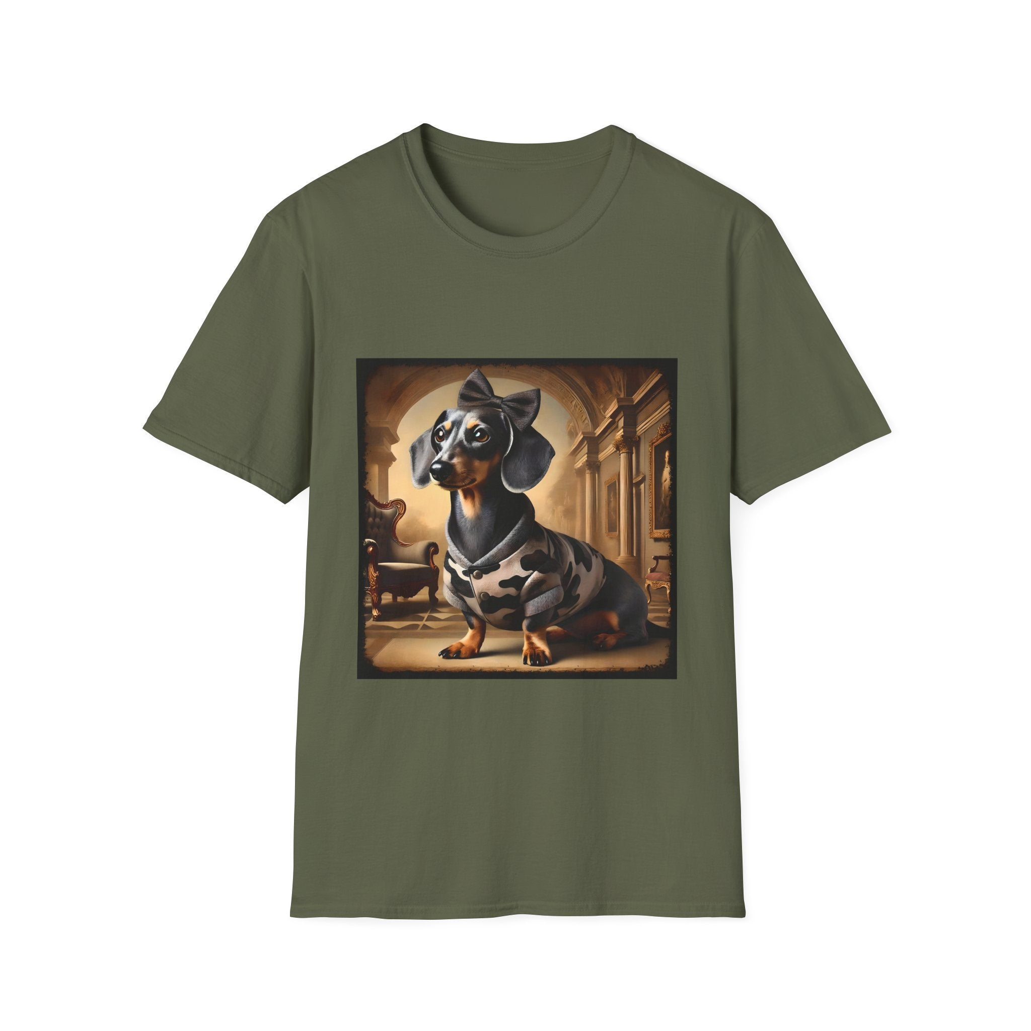 Dachshund Camo Diva | Unisex Dog T-Shirt