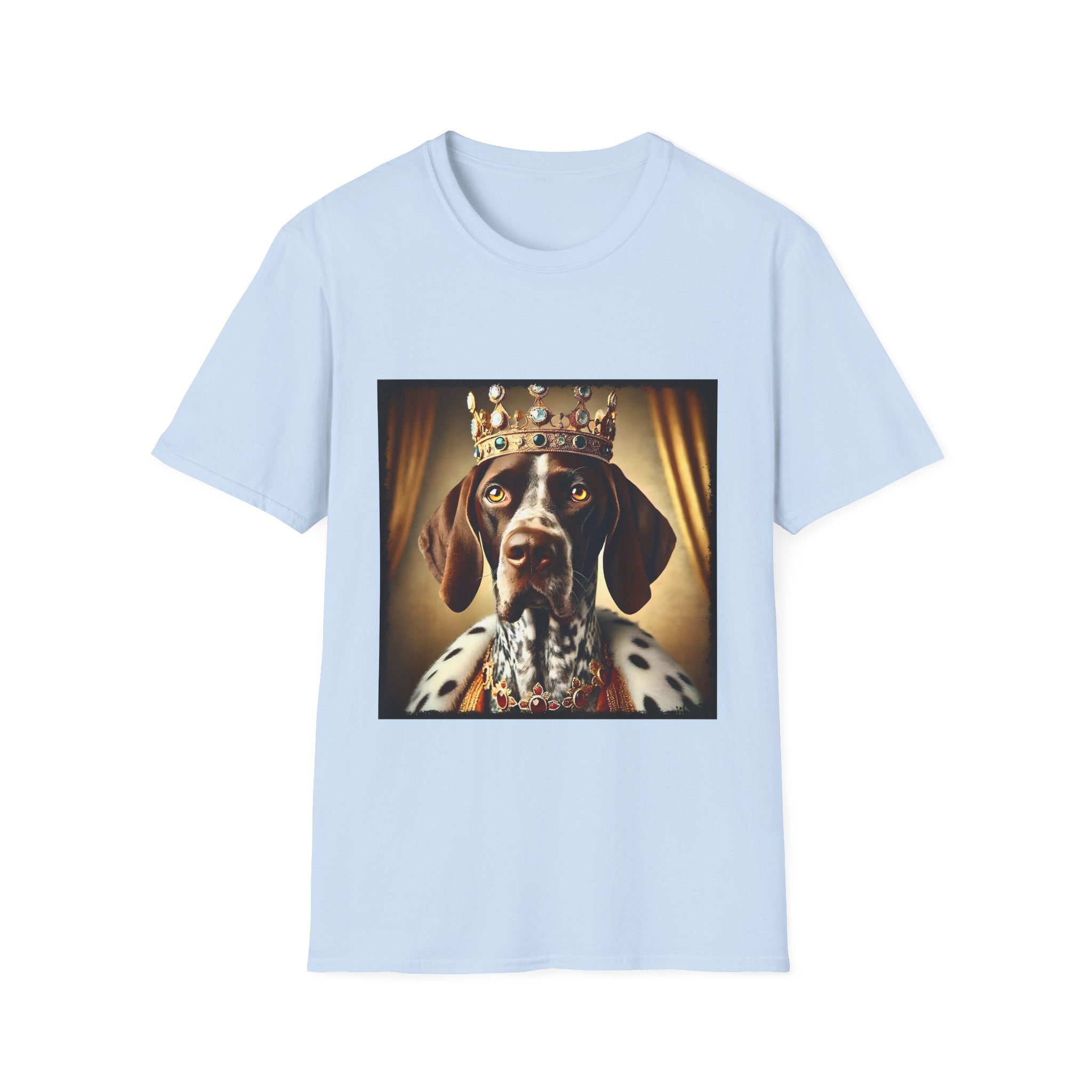 German Shorthaired Pointer Royal Icon | Unisex Dog T-Shirt