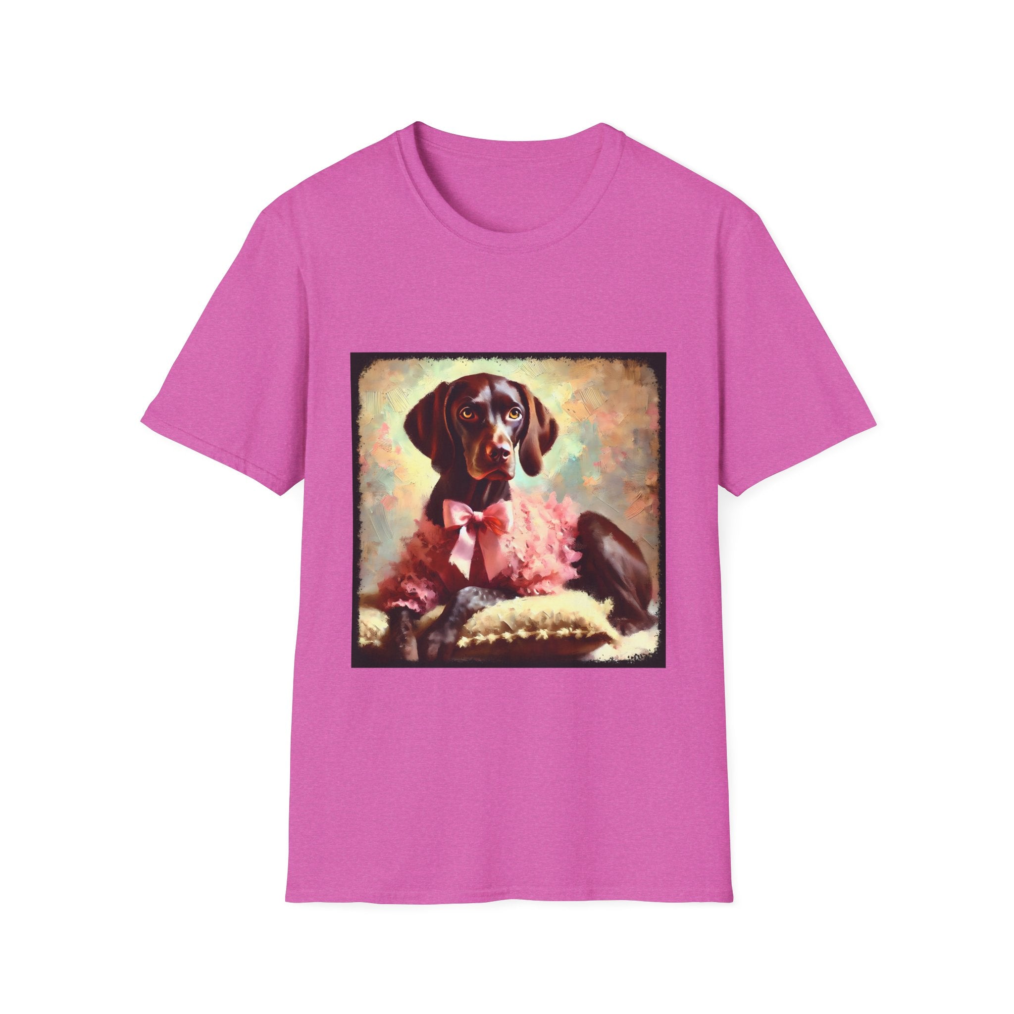 German Shorthaired Pointer Poised Classic | Unisex Dog T-Shirt