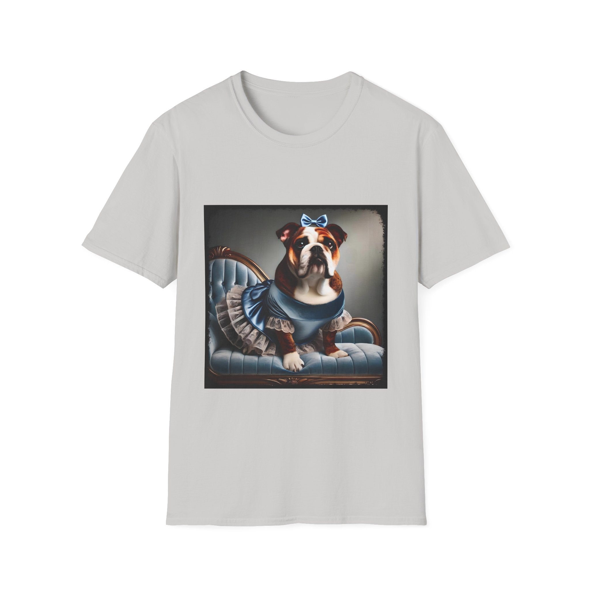 Bulldog Velvet Vixen | Unisex Dog T-Shirt