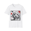 Cavapoo Bold Heart Sketch | Unisex Dog T-Shirt