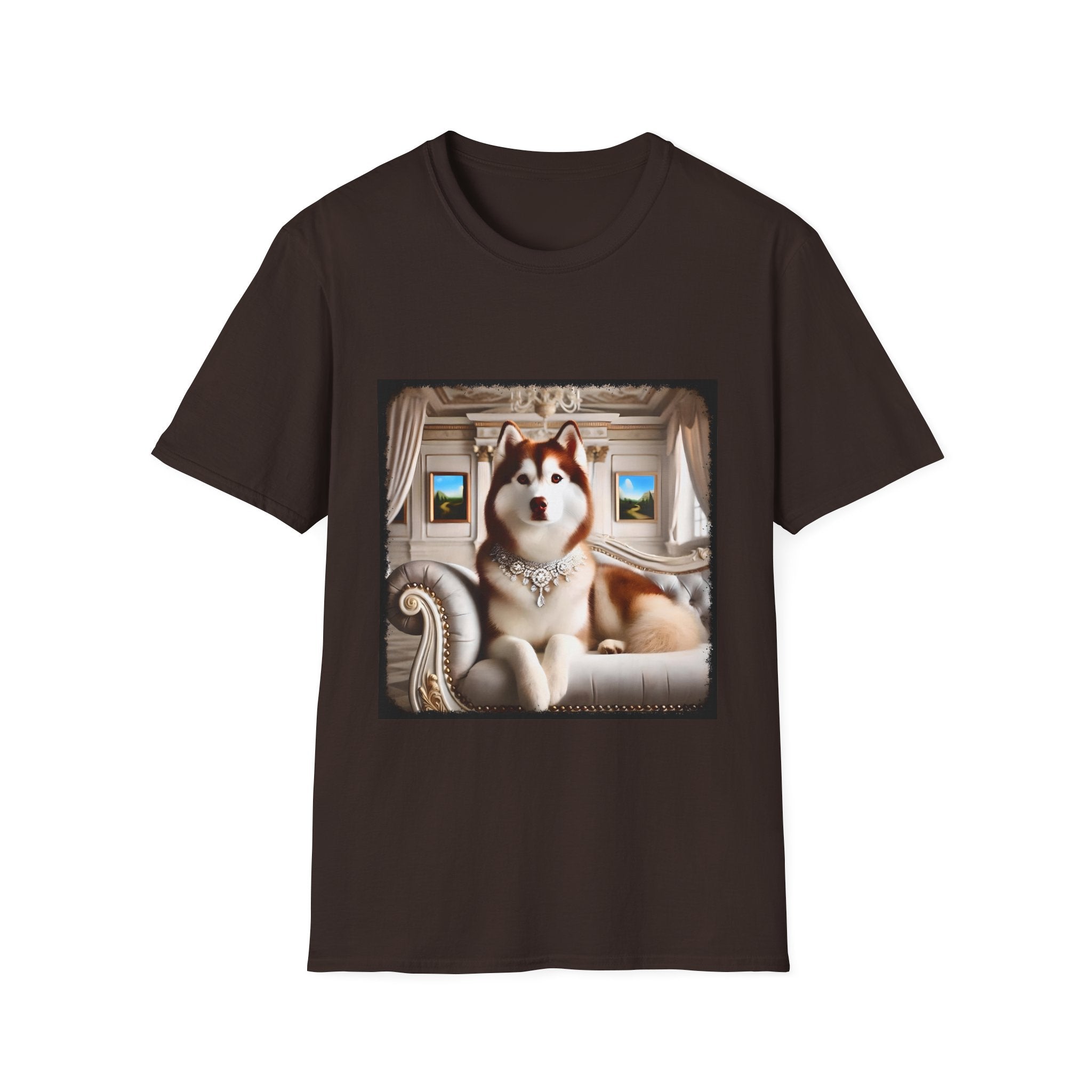 Siberian Husky Red Princess | Unisex Dog T-Shirt