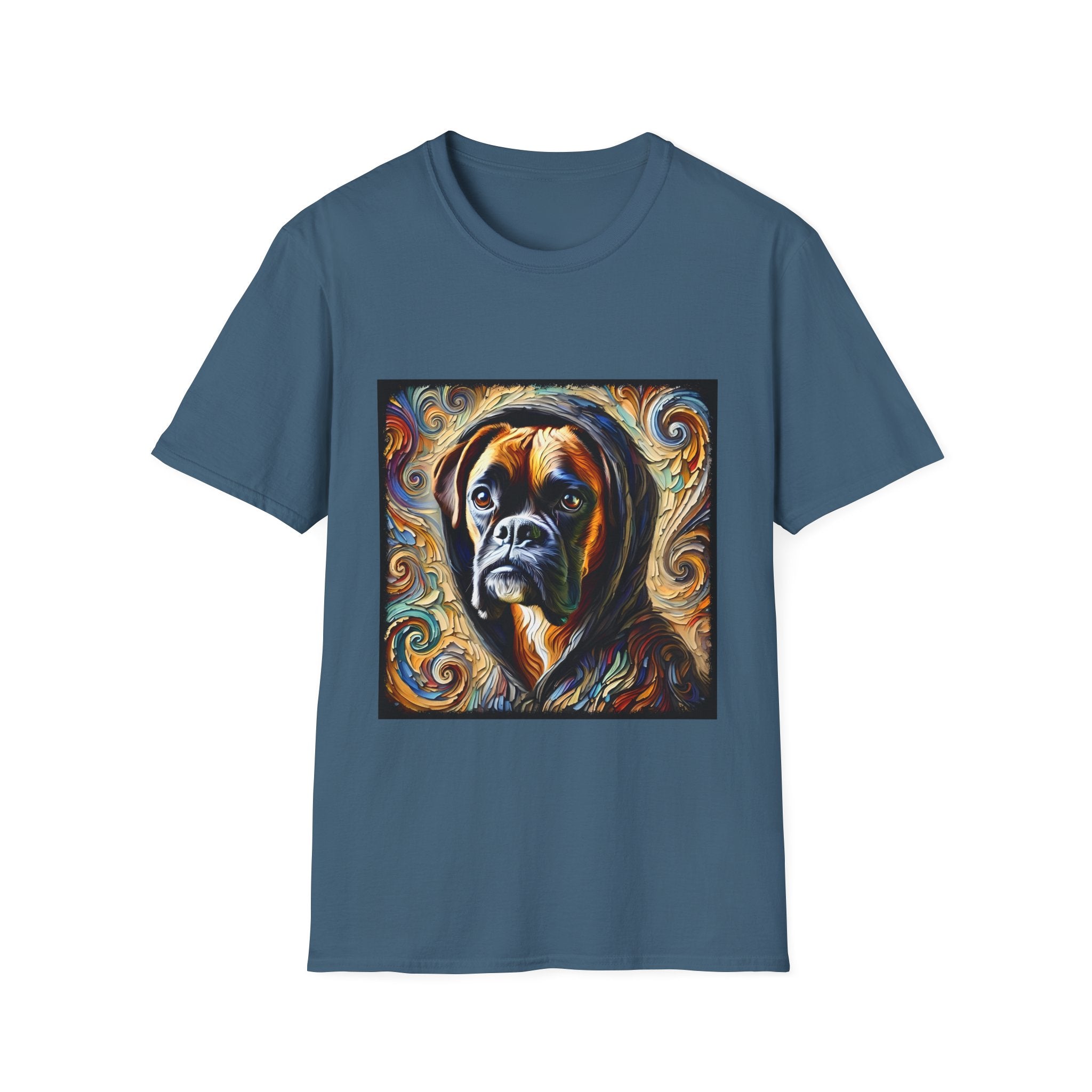 Boxer Urban Swirl | Unisex Dog T-Shirt