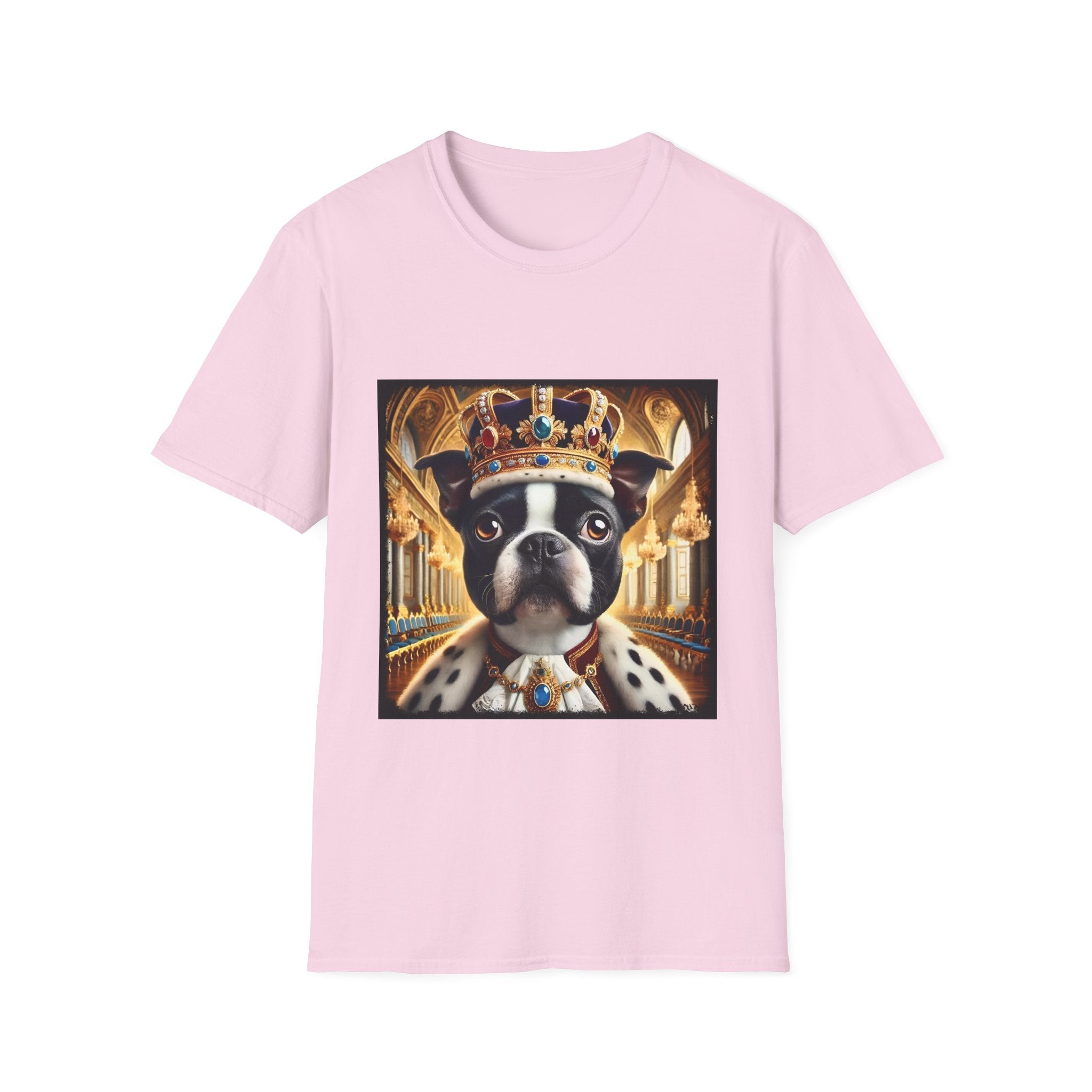 Boston Terrier pet‑portrait tee unisex fit