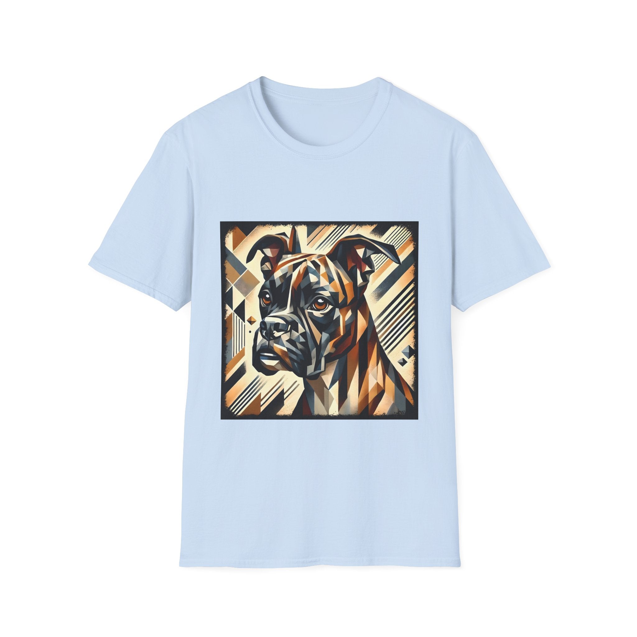 Boxer Modern Geometric | Unisex Dog T-Shirt