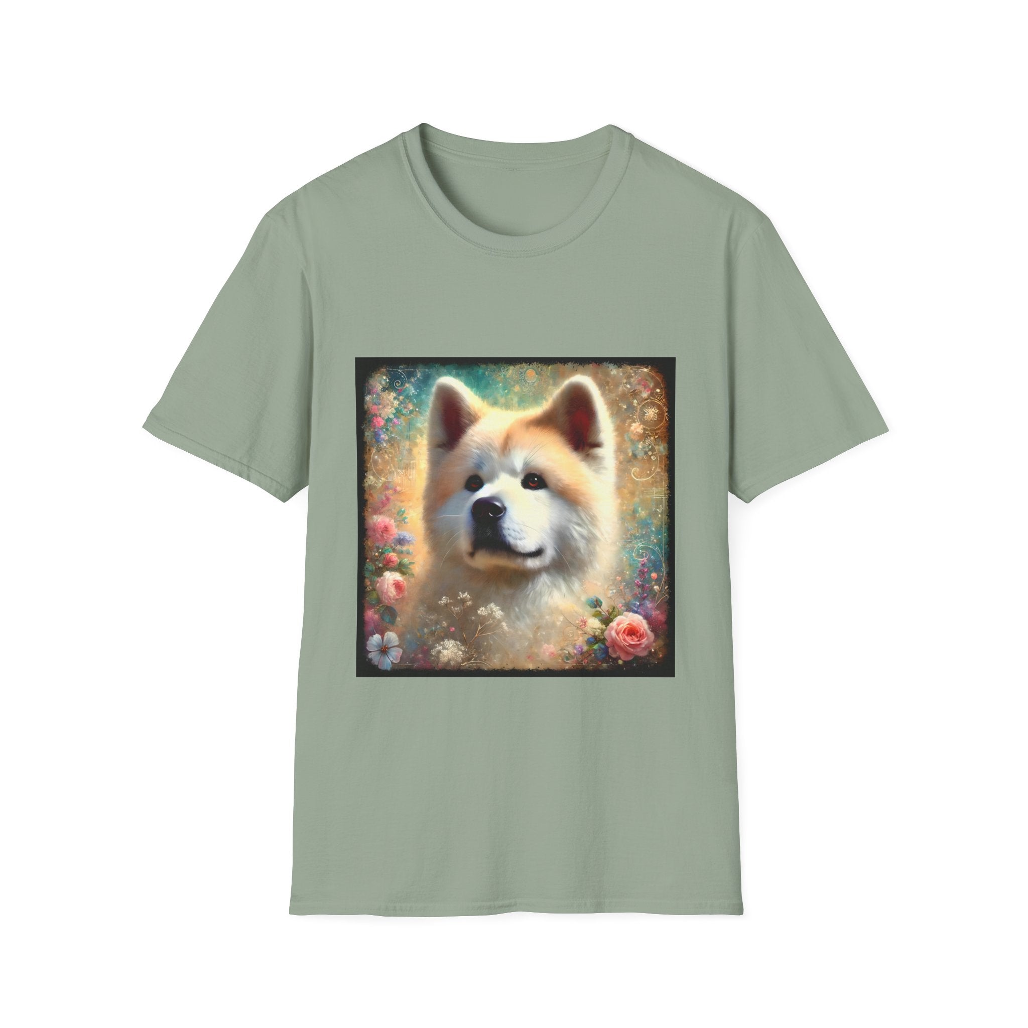 Akita Cosmic Garden | Unisex Dog T-Shirt