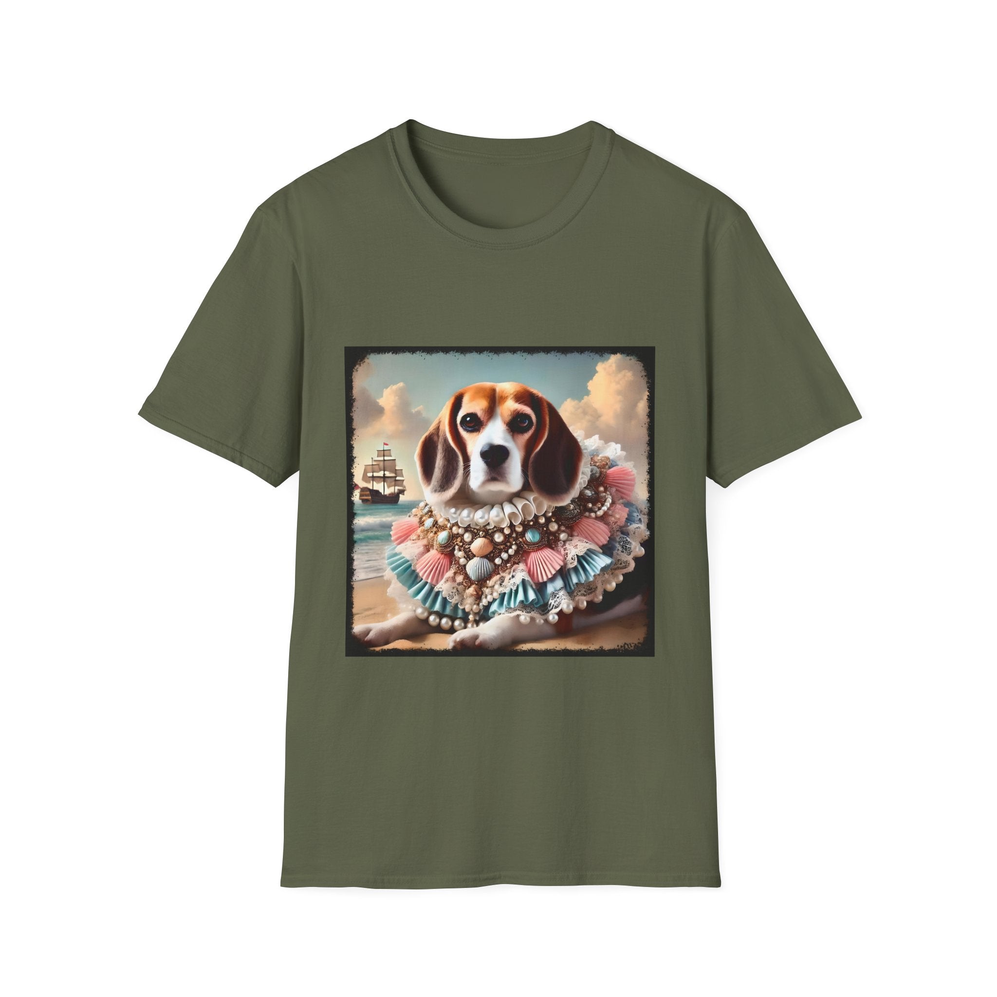 Beagle Beach Beauty | Unisex Dog T-Shirt