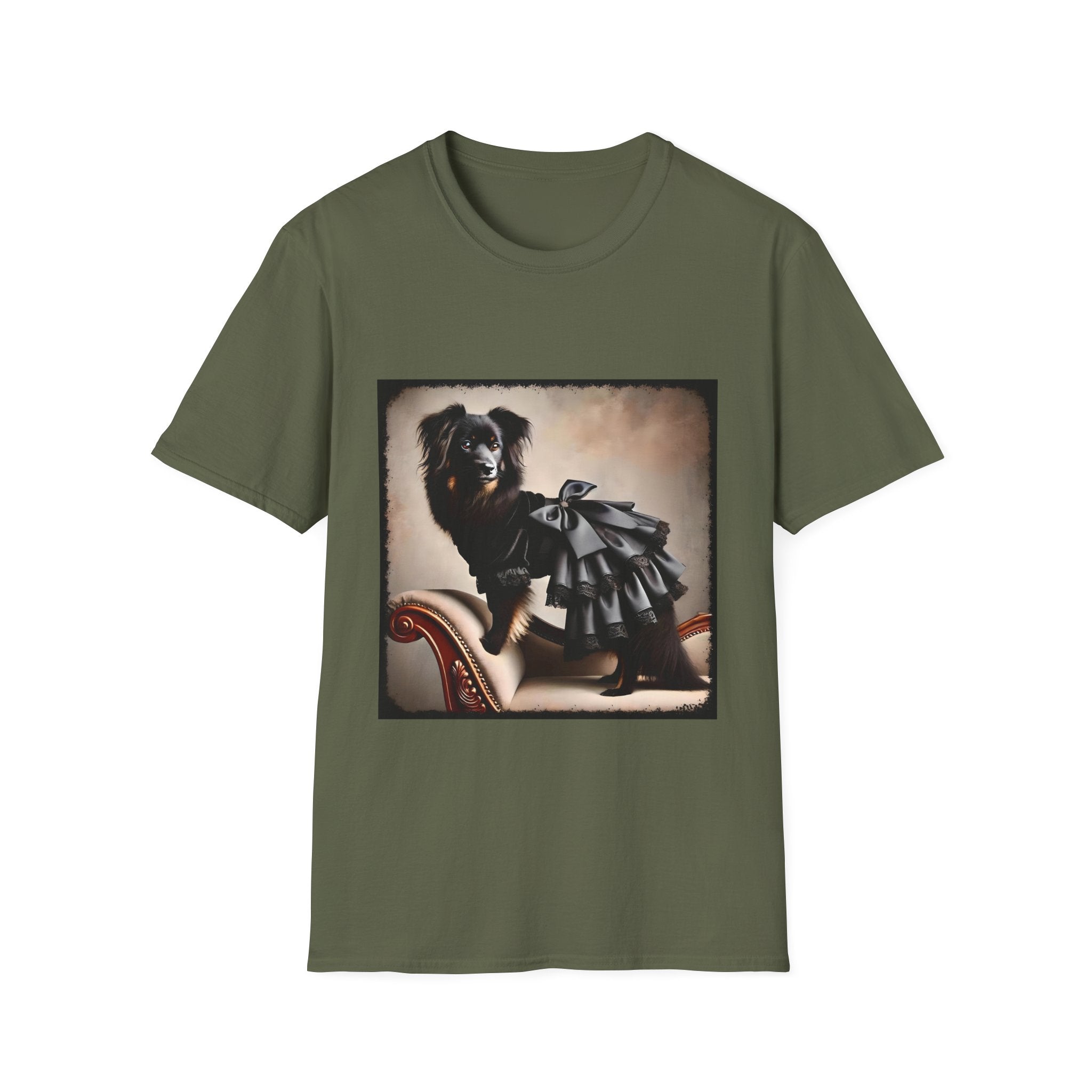 Miniature American Shepherd Poised Rebel | Unisex Dog T-Shirt