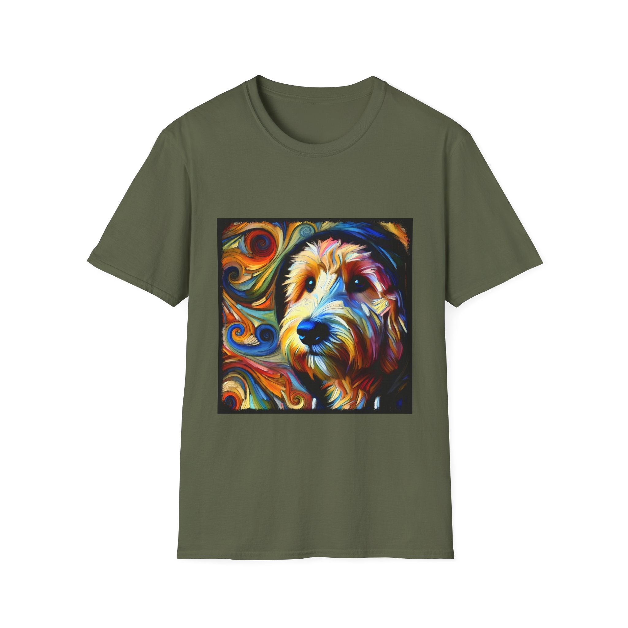 Goldendoodle Relaxed Swirl | Unisex Dog T-Shirt
