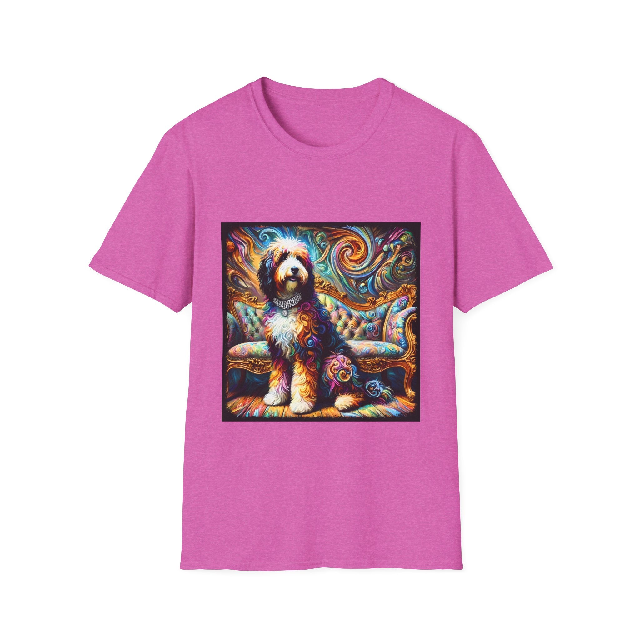 Bernedoodle Vivid Swirl | Unisex Dog T-Shirt