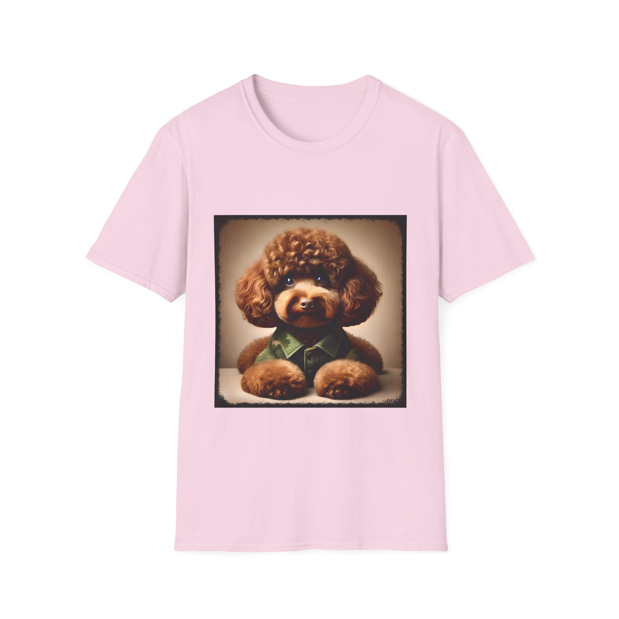 Poodle Beary Camo | Unisex Dog T-Shirt